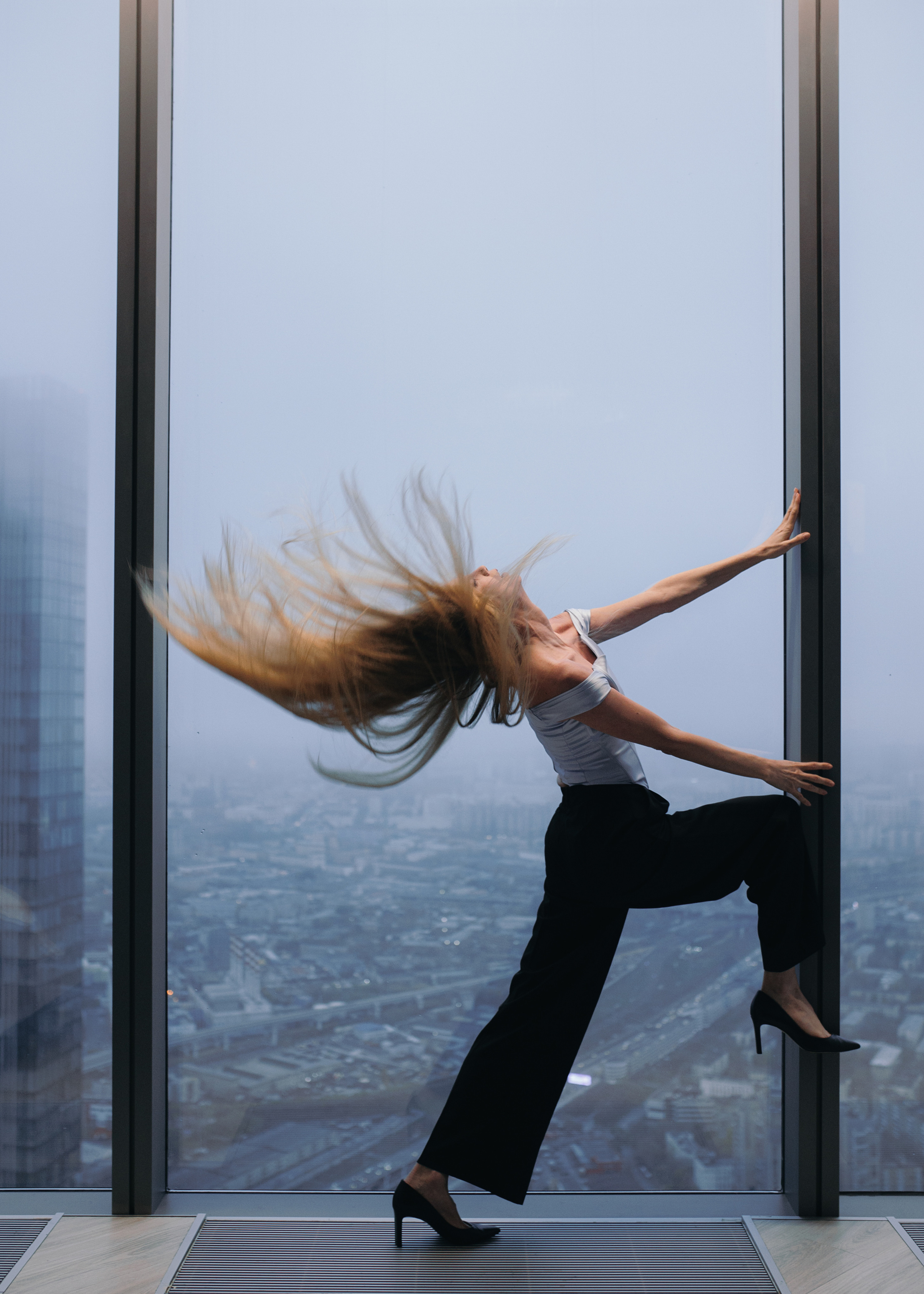 82'nd floor. Moscow-city. Wedding Event ART Photographer