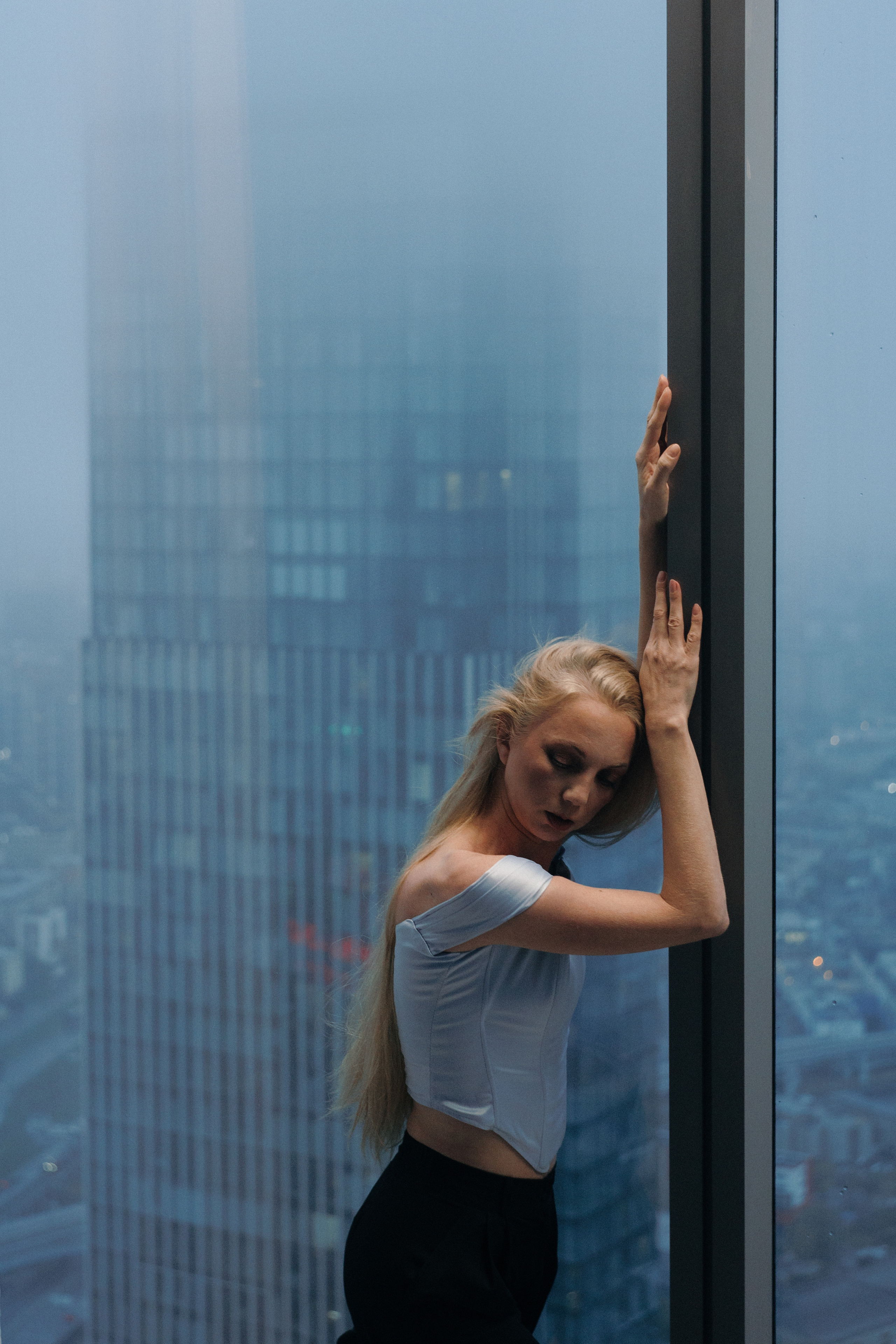 82'nd floor. Moscow-city. Wedding Event ART Photographer