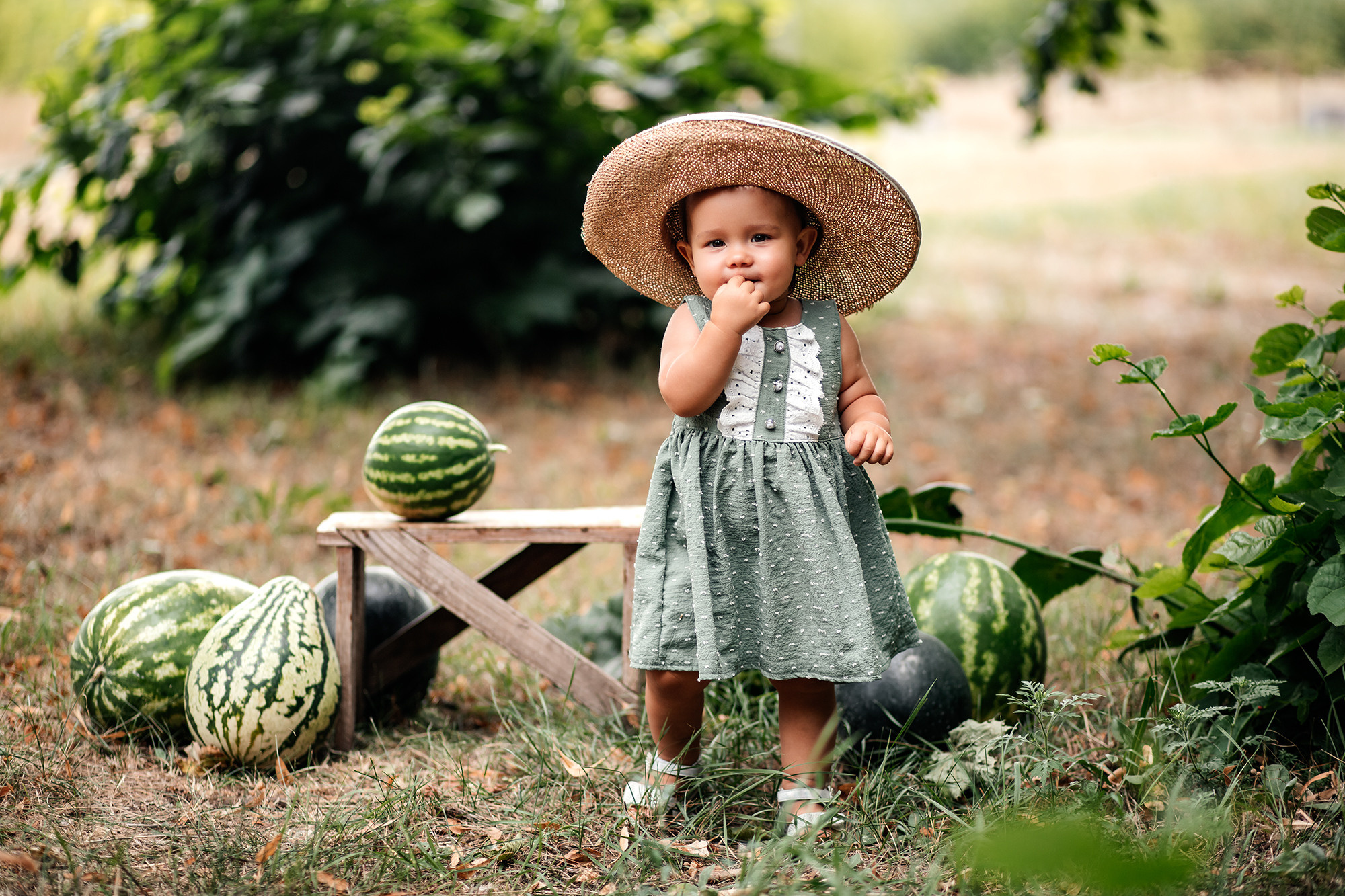 Летняя арбузная фотосессия. Семейный фотограф в Каневской Епифанова Ольга