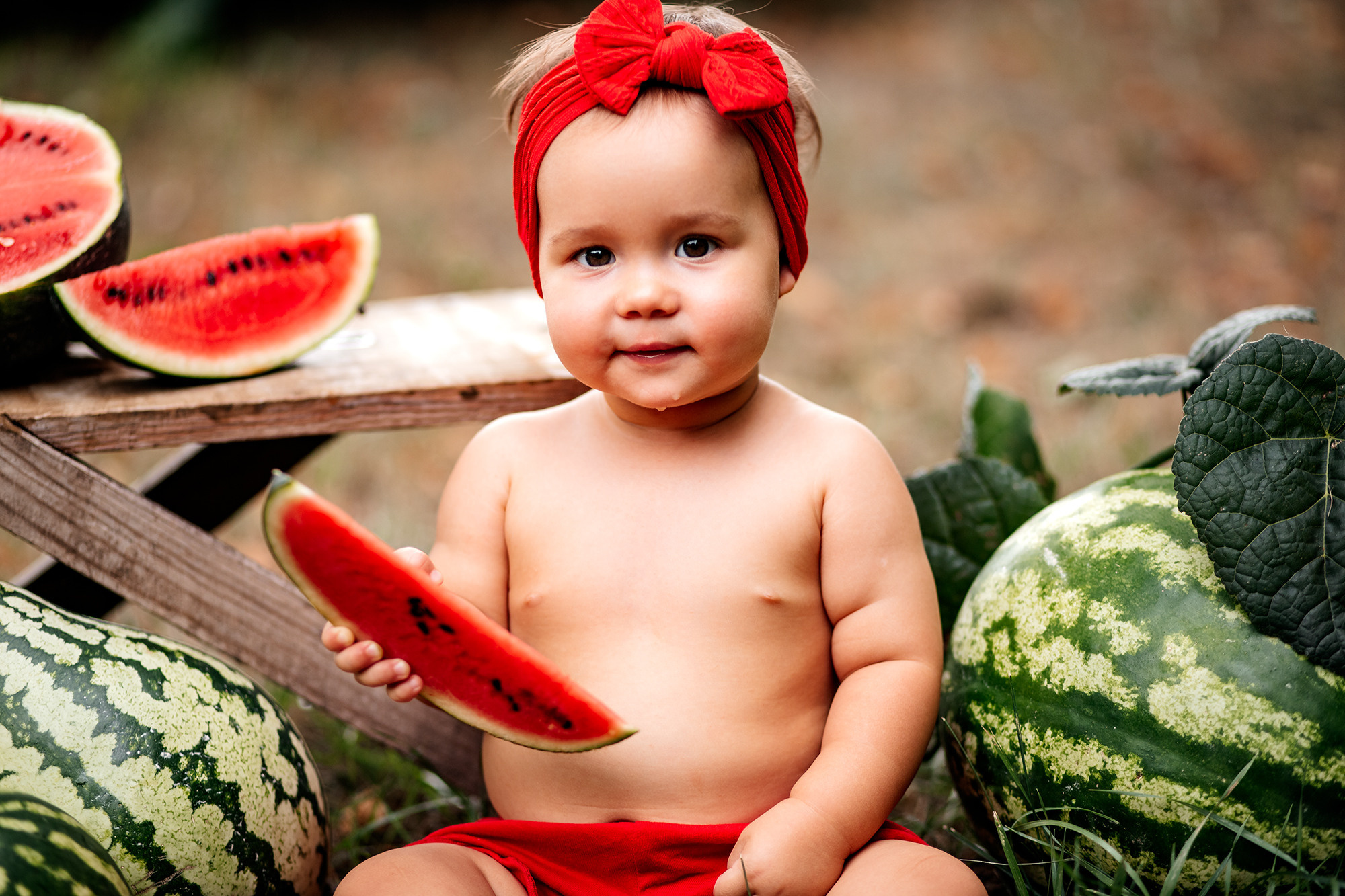 Летняя арбузная фотосессия. Семейный фотограф в Каневской Епифанова Ольга