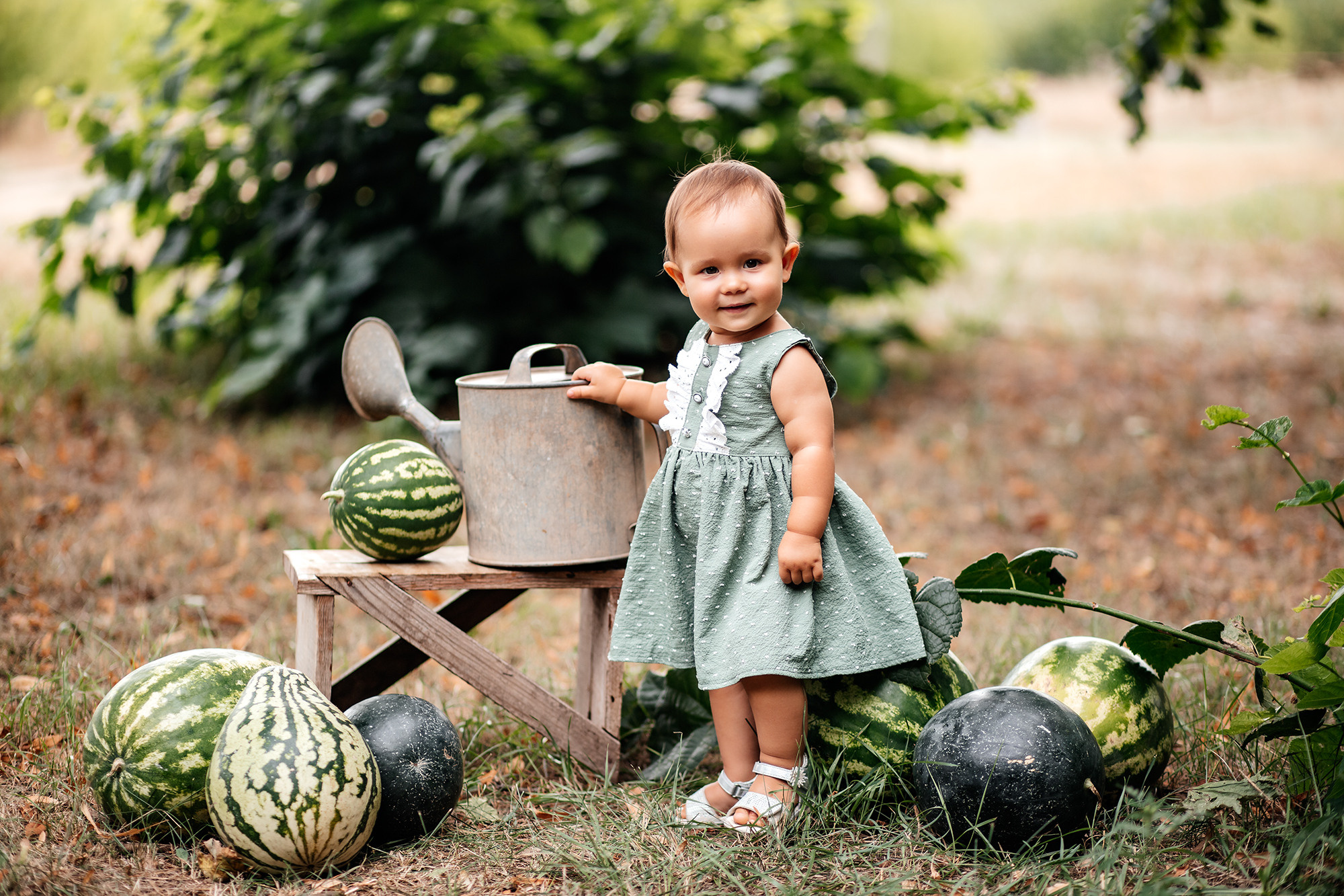Летняя арбузная фотосессия. Семейный фотограф в Каневской Епифанова Ольга