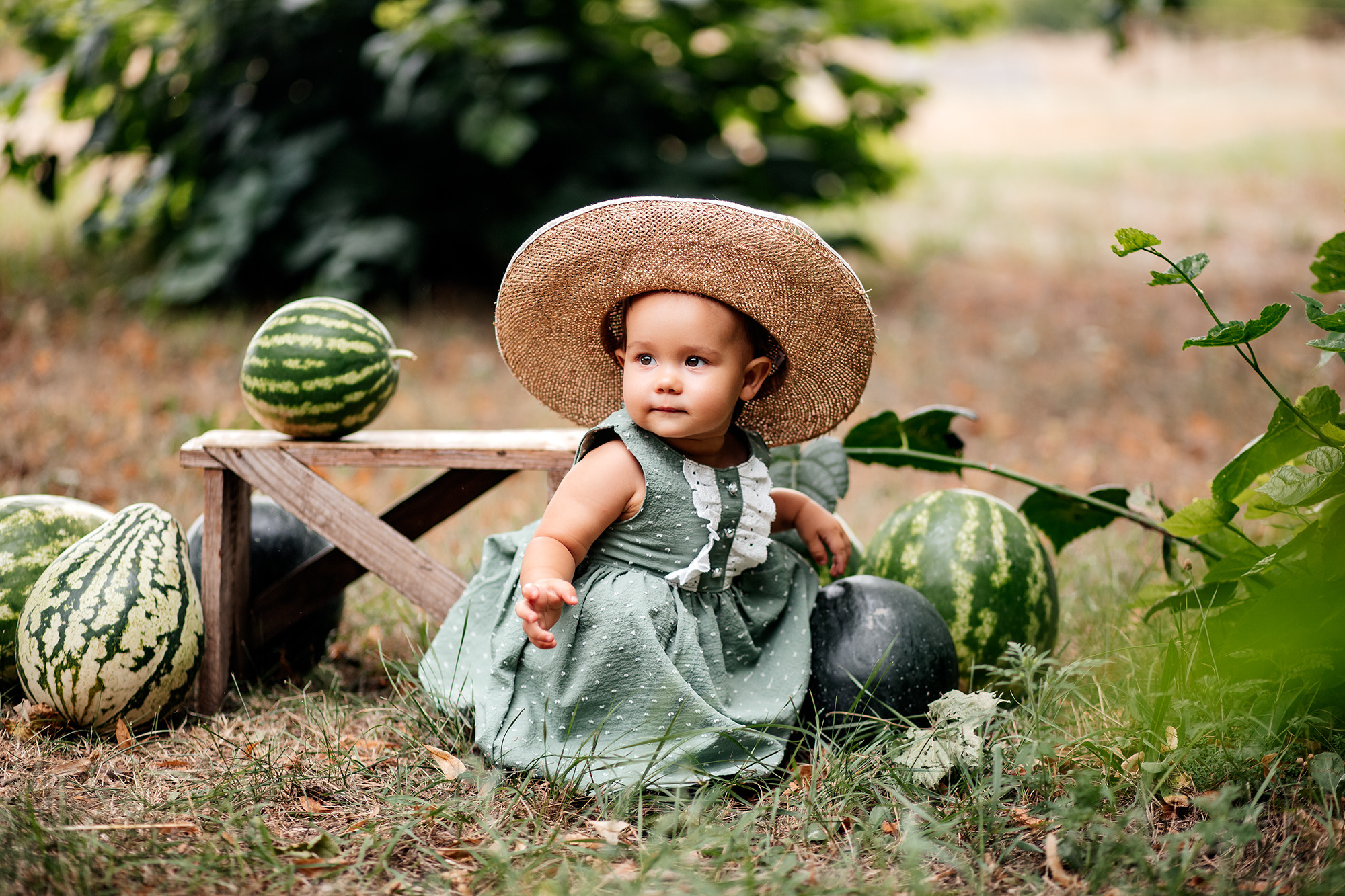 Летняя арбузная фотосессия. Семейный фотограф в Каневской Епифанова Ольга