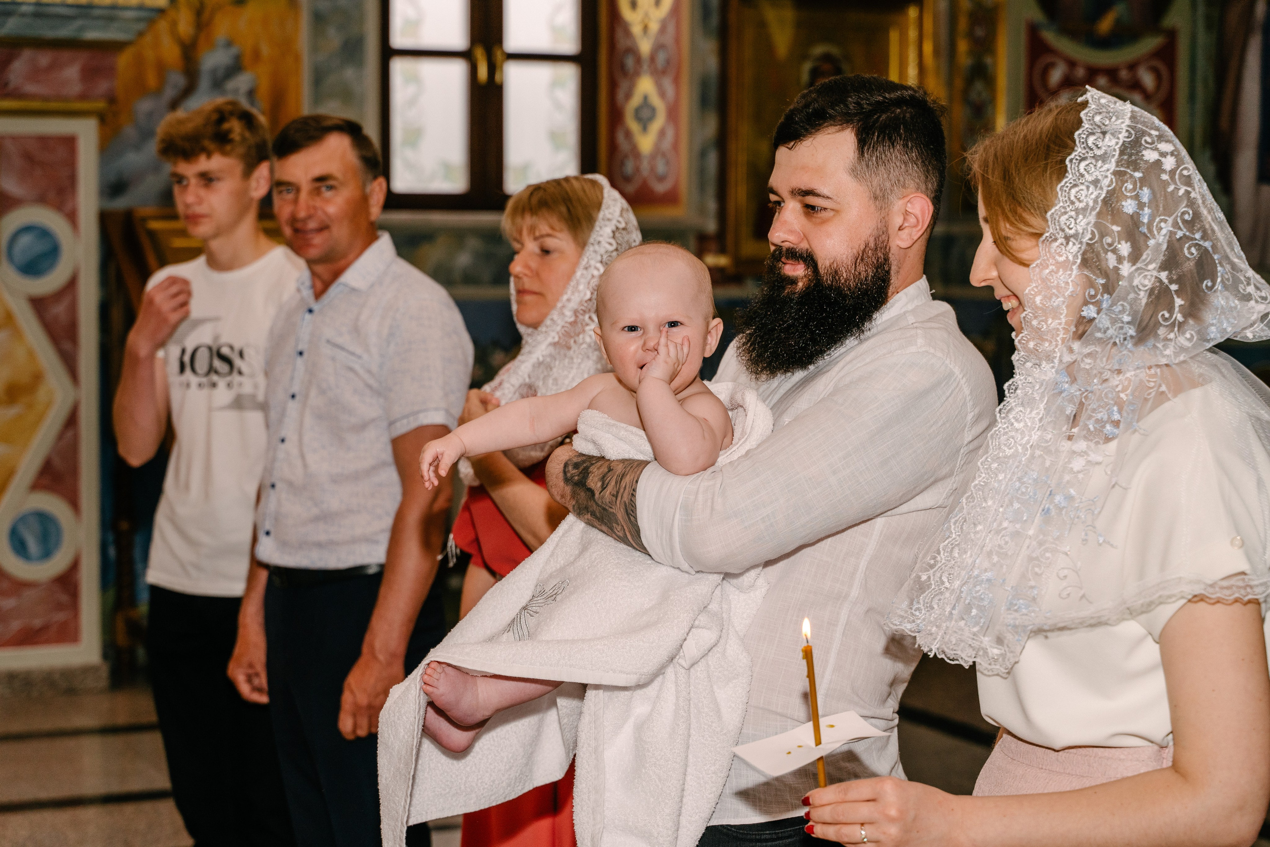 Крещение Федора. Свадебный фотограф Юлия Копылова