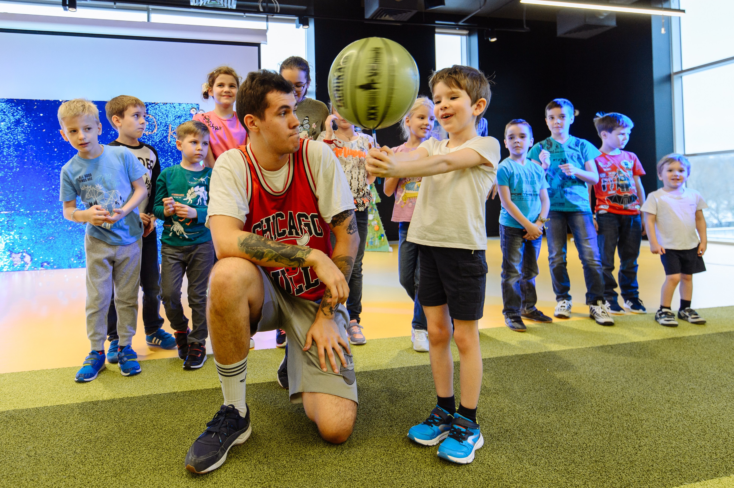 Детский праздник Адидас. Свадебный фотограф в Москве Владимир Симонов
