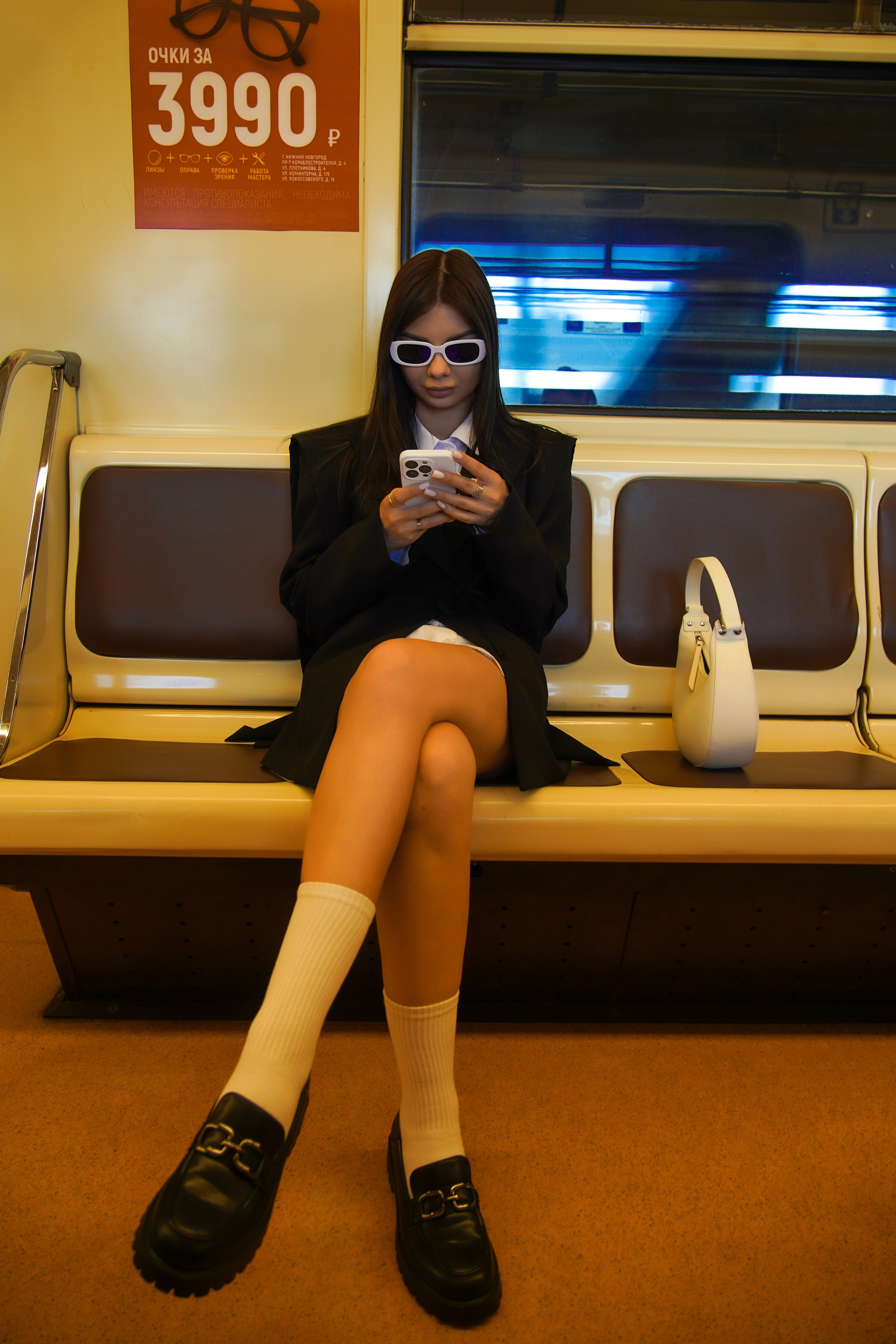 Фотосессия в метро. Анна, фотограф Москва, Зеленоград