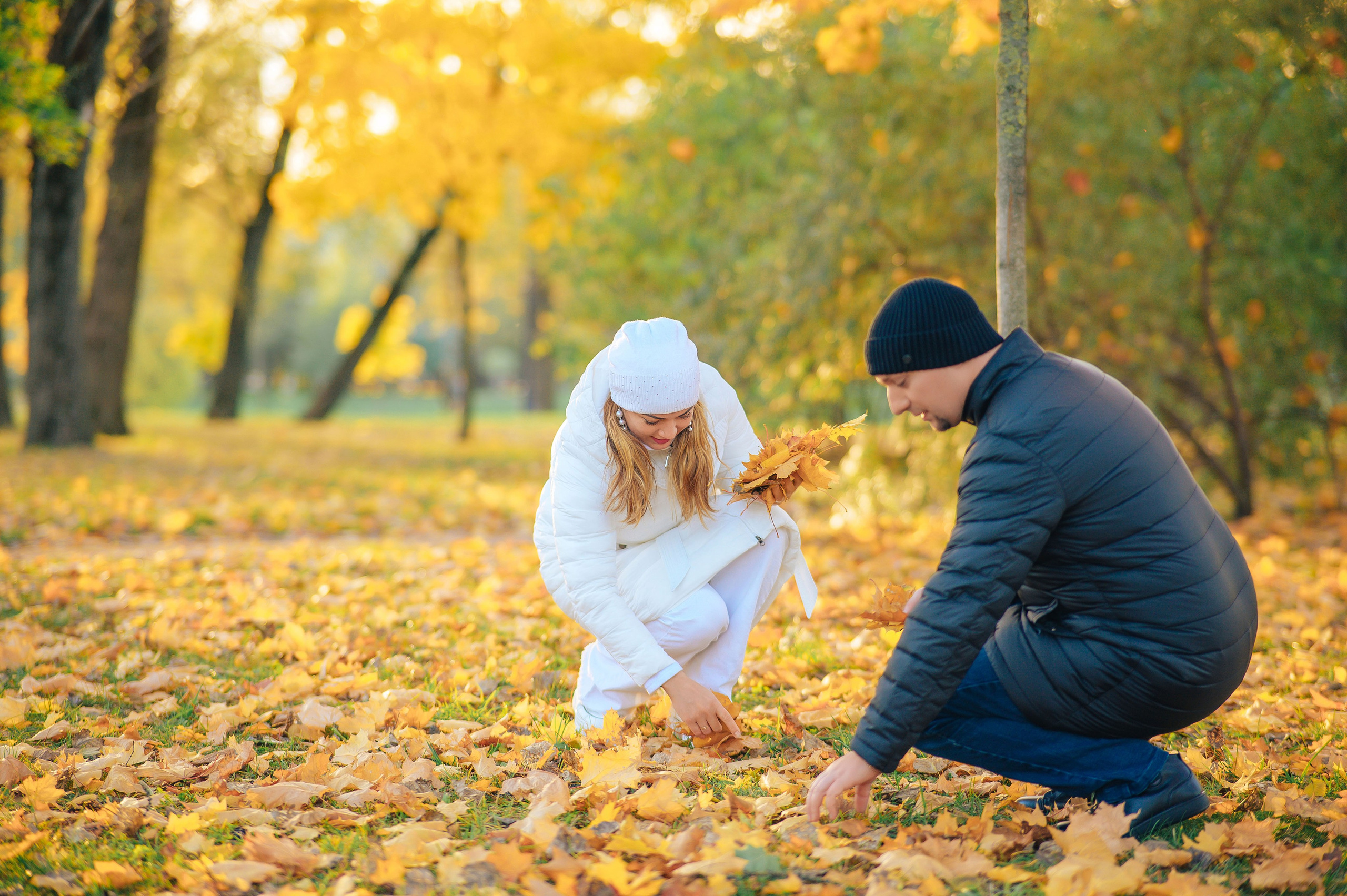 Осенняя съемка для семьи в Санкт-Петербурге. Семейный и свадебный фотограф в Санкт-Петербурге Гришин Юрий