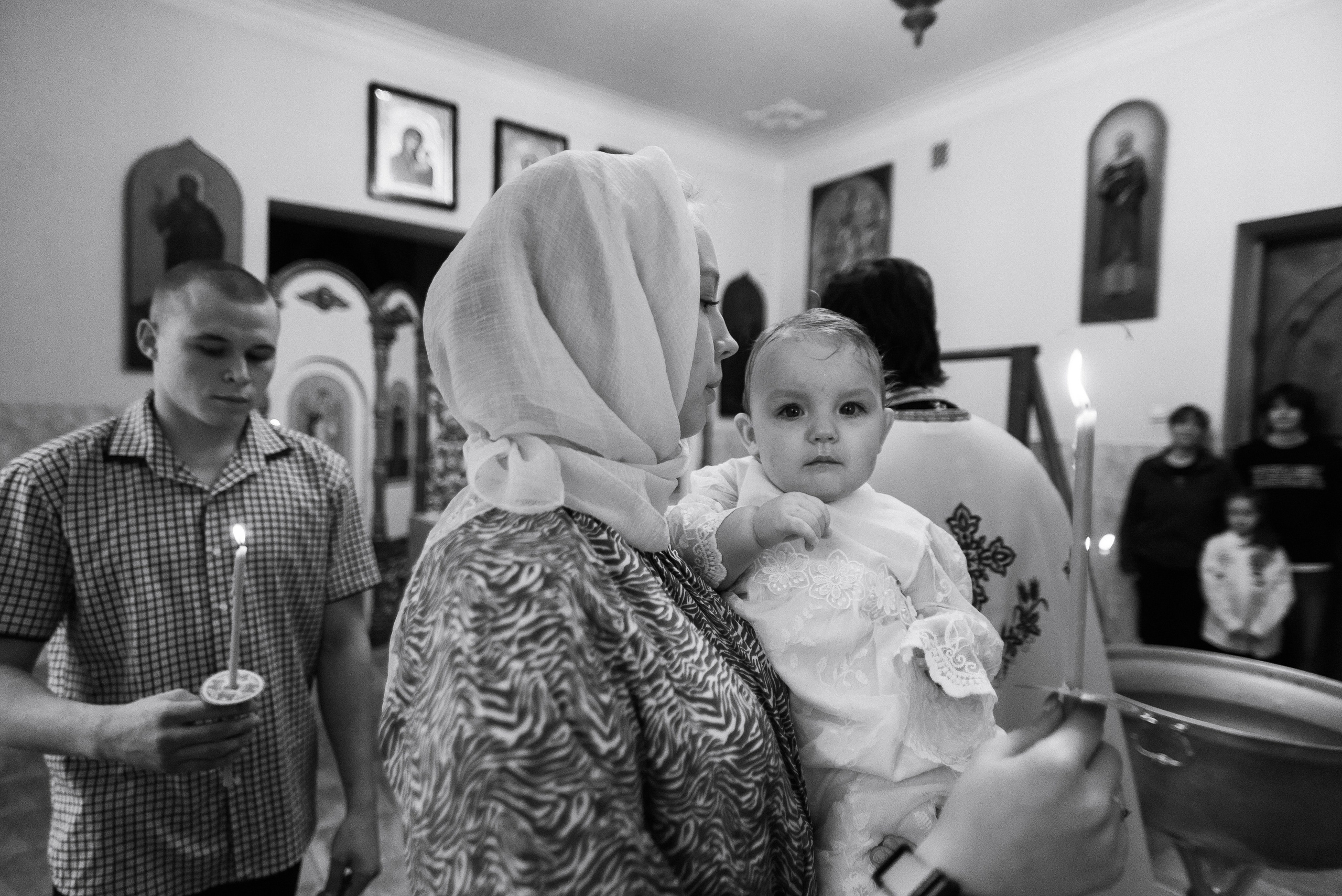 Крещение Евы. Семейный документальный фотограф в Волгограде Мариэта Додина