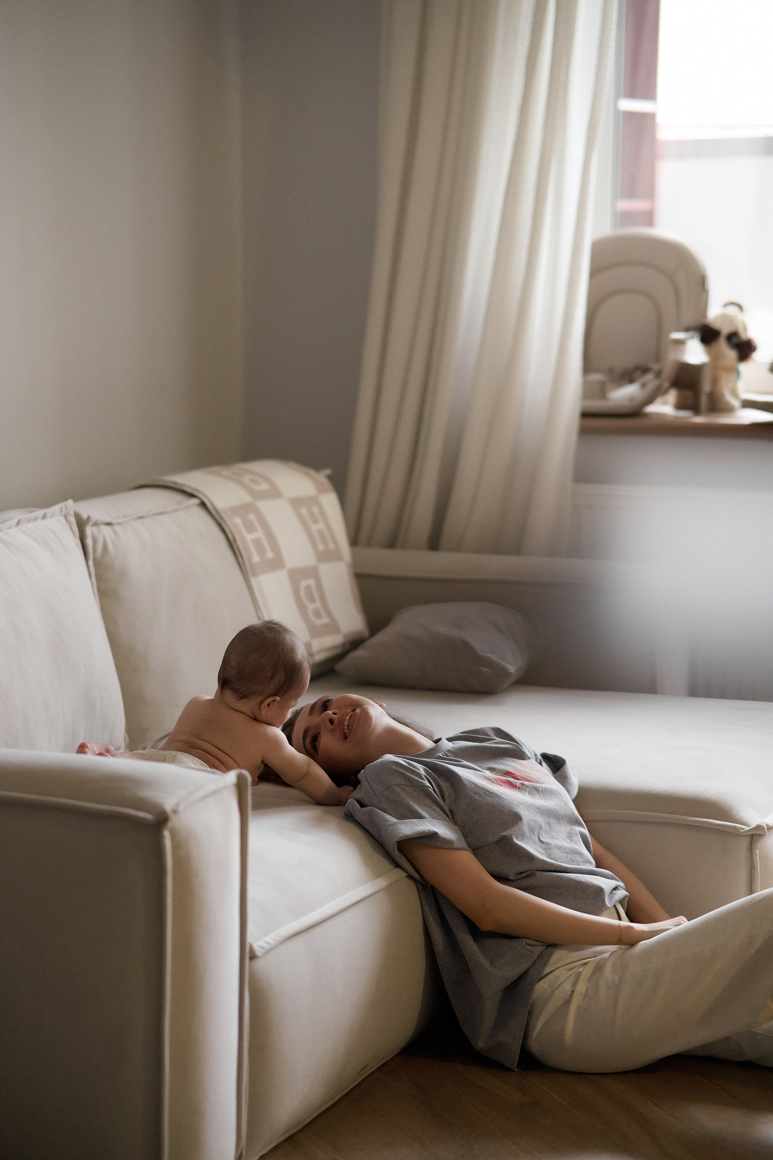 Адаму полгода (домашнее). Семейный и свадебный lifestyle-фотограф в Москве Мария Петрова