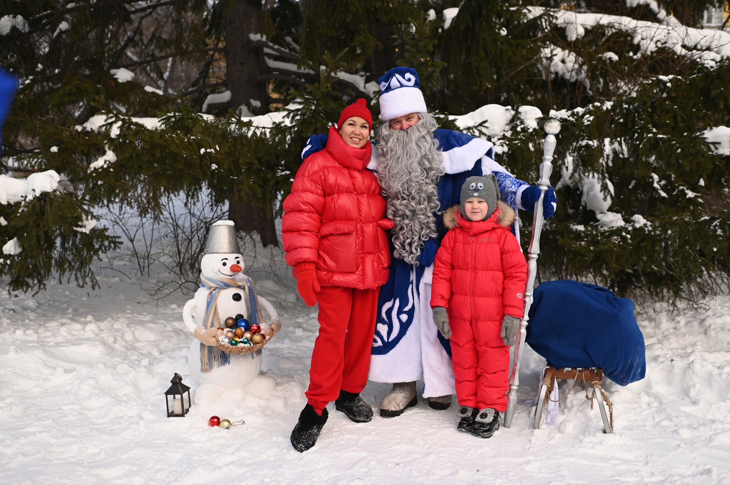 ПОЗДРАВЛЕНИЕ ОТ ДЕДА МОРОЗА. Семейный фотограф Екатеринбург Лора Мур