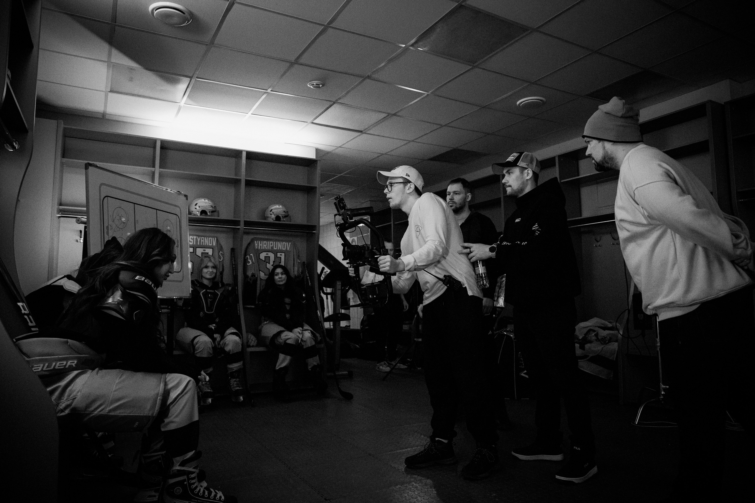 Бэкстейж съемки для Winline. Фотограф в Екатеринбурге Андрей Медведко