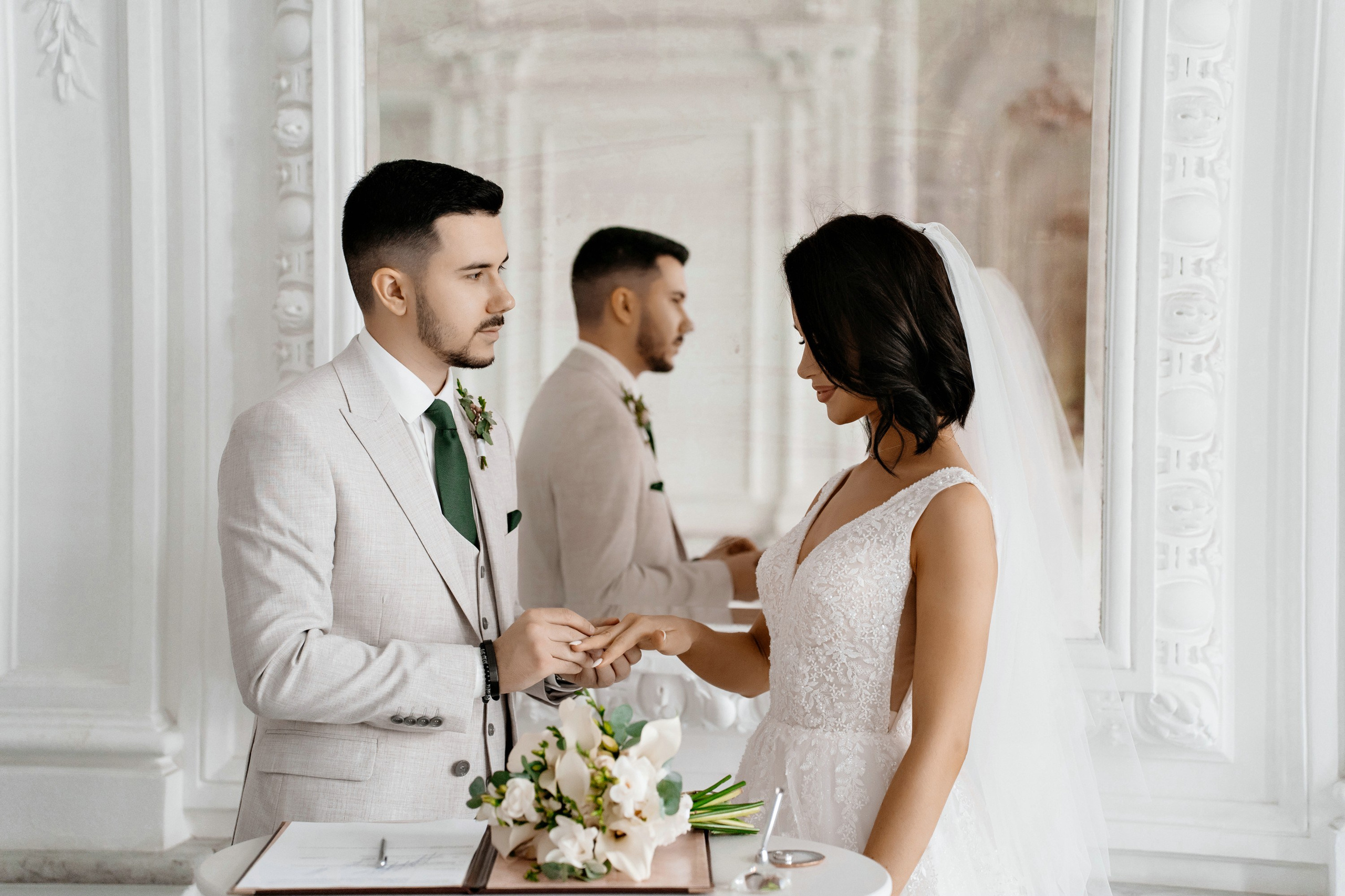 Регистрация брака в особняке Спиридонова. Свадебный и семейный фотограф в Москве Светлана Зоткина