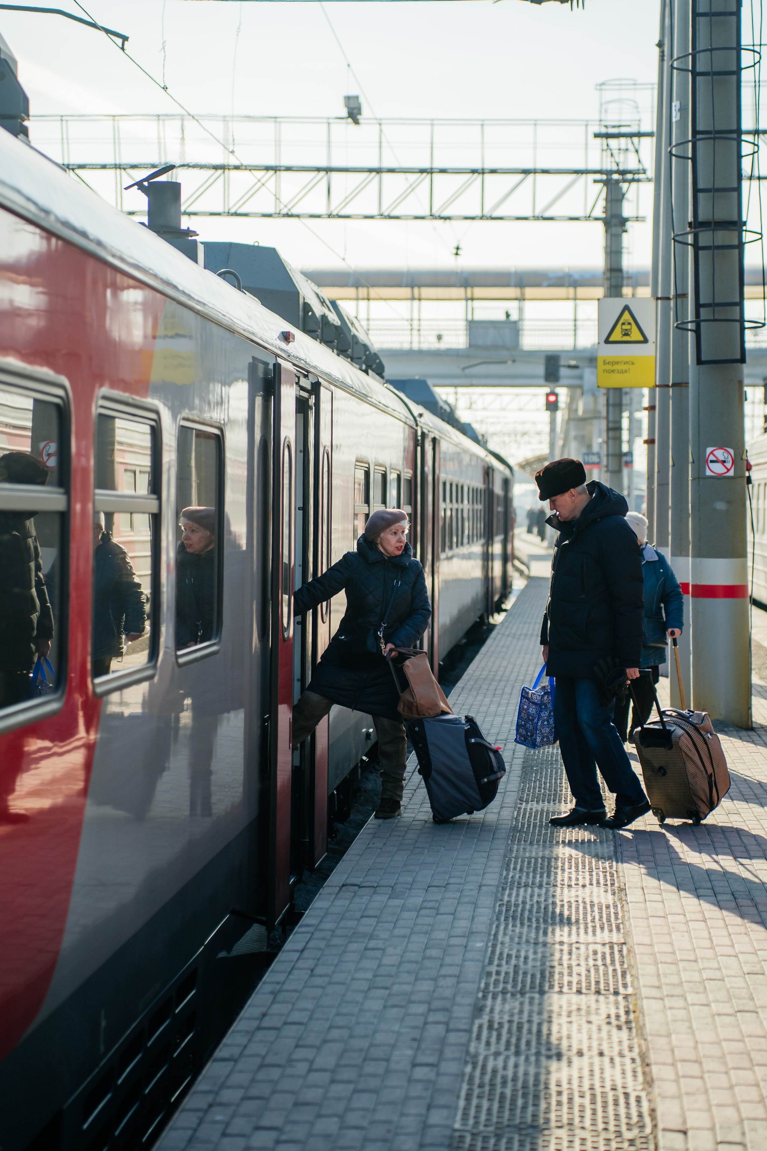 Съемка поезда для РЖД. Видеограф и Фотограф в Челябинске Ксения и Владимир Рюмины