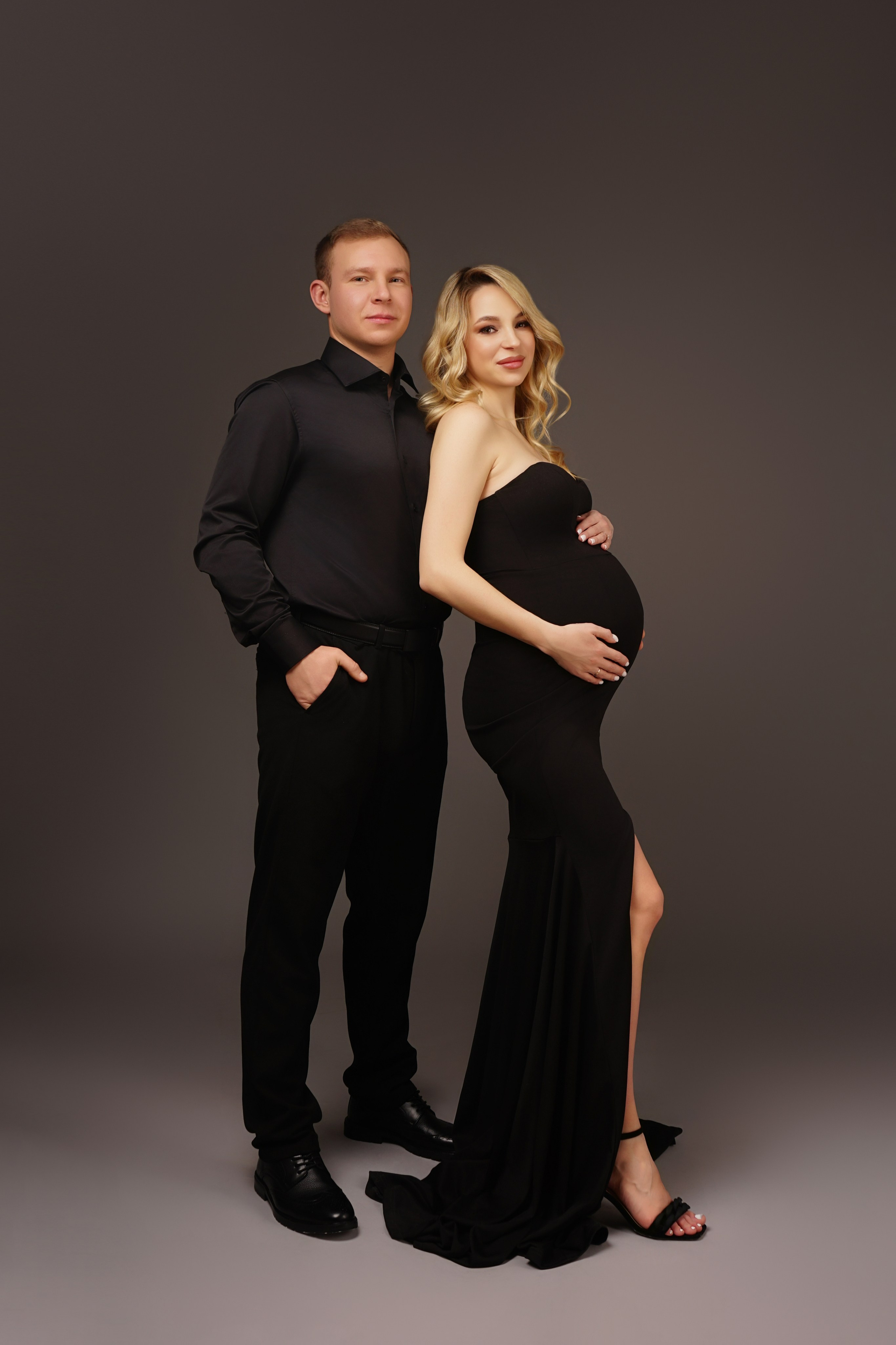 Съёмка беременности в моей фотостудии «НЕБО». Женский фотограф в Химках Алёна Ленёва