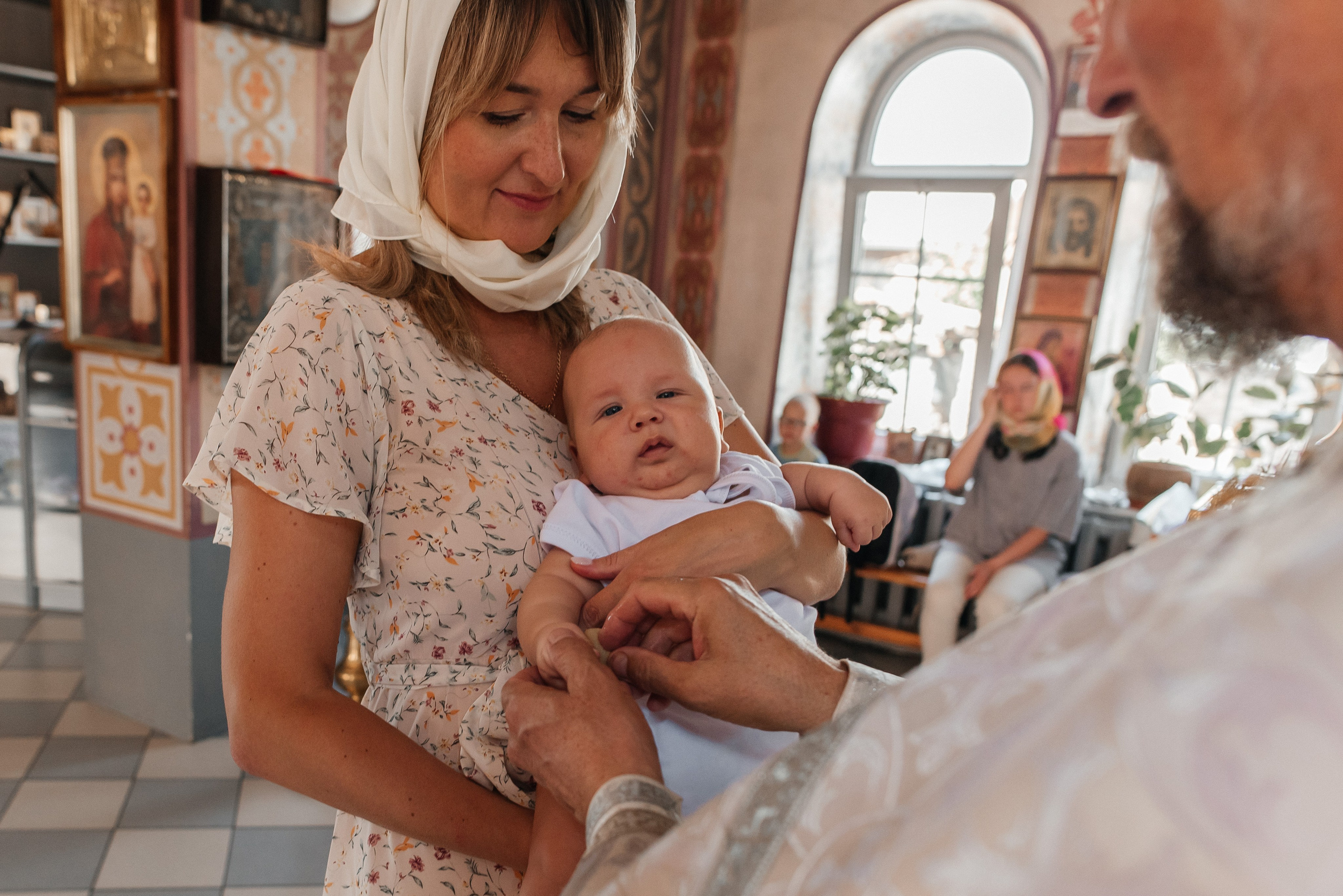 Крещение Артемия. Детский и семейный фотограф выпускной альбом Приморско-Ахтарск