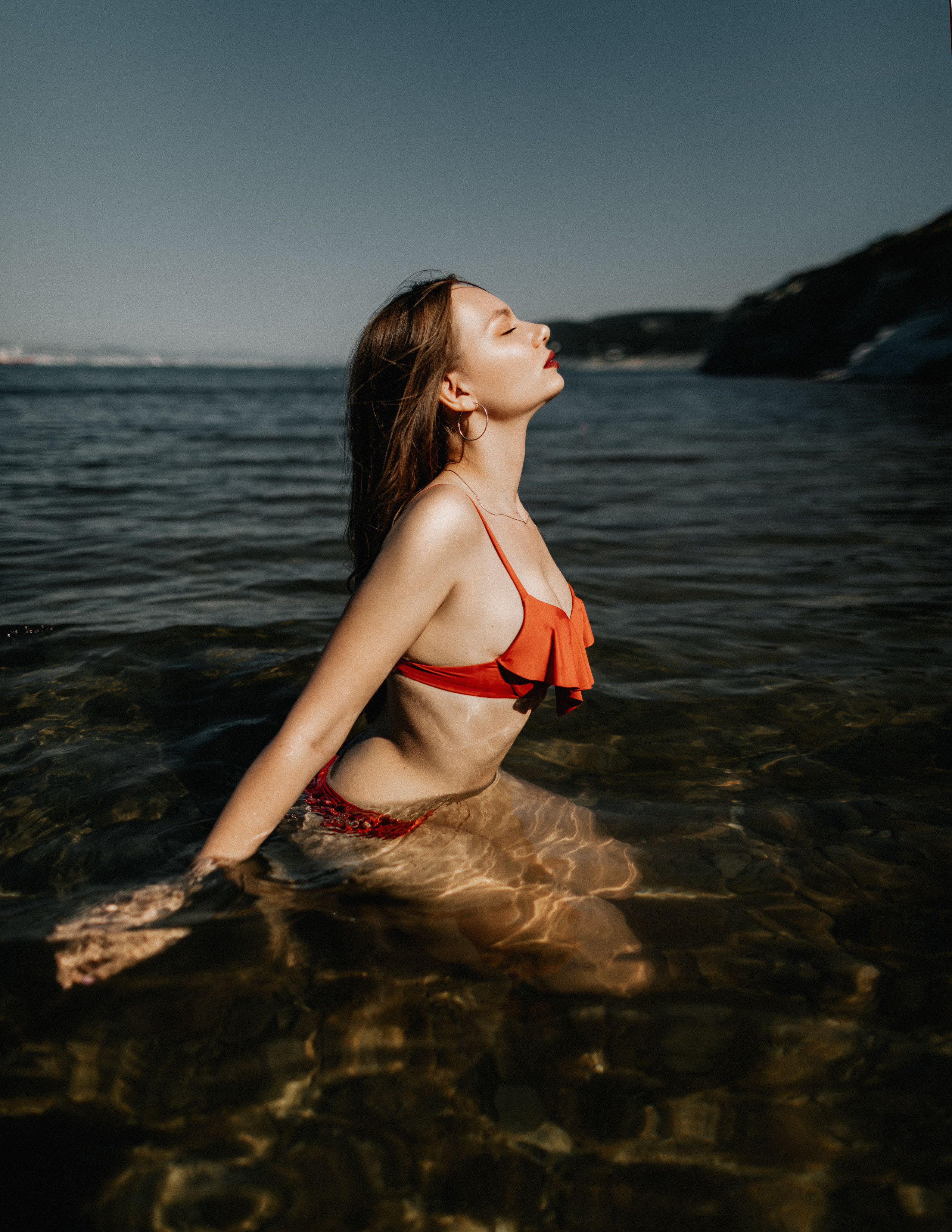 Девушка в красном. Фотограф в Геленджике Мария Четверикова