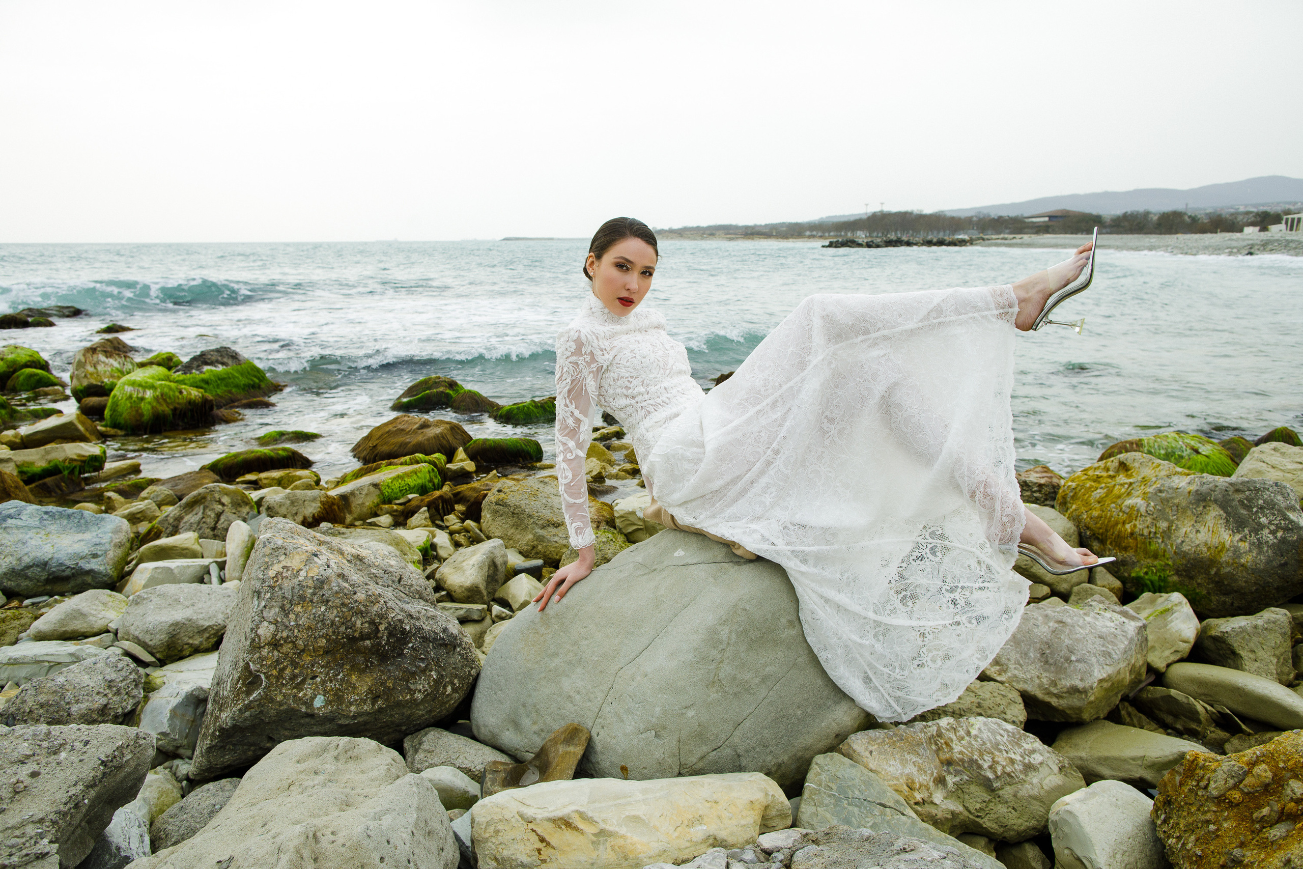 Съёмка для LIONNE свадебные платья. Фотограф в Геленджике Мария Четверикова