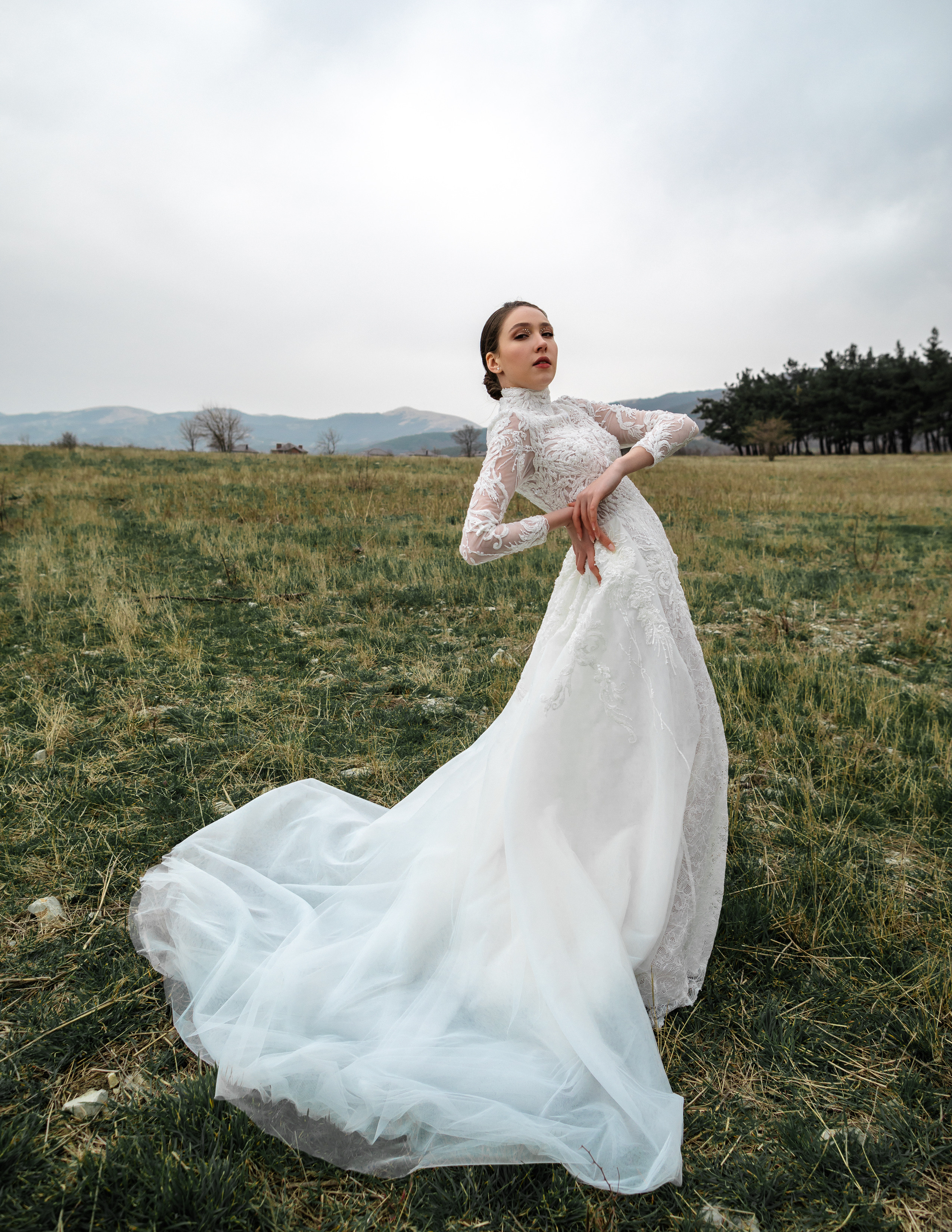 Съёмка для LIONNE свадебные платья. Фотограф в Геленджике Мария Четверикова