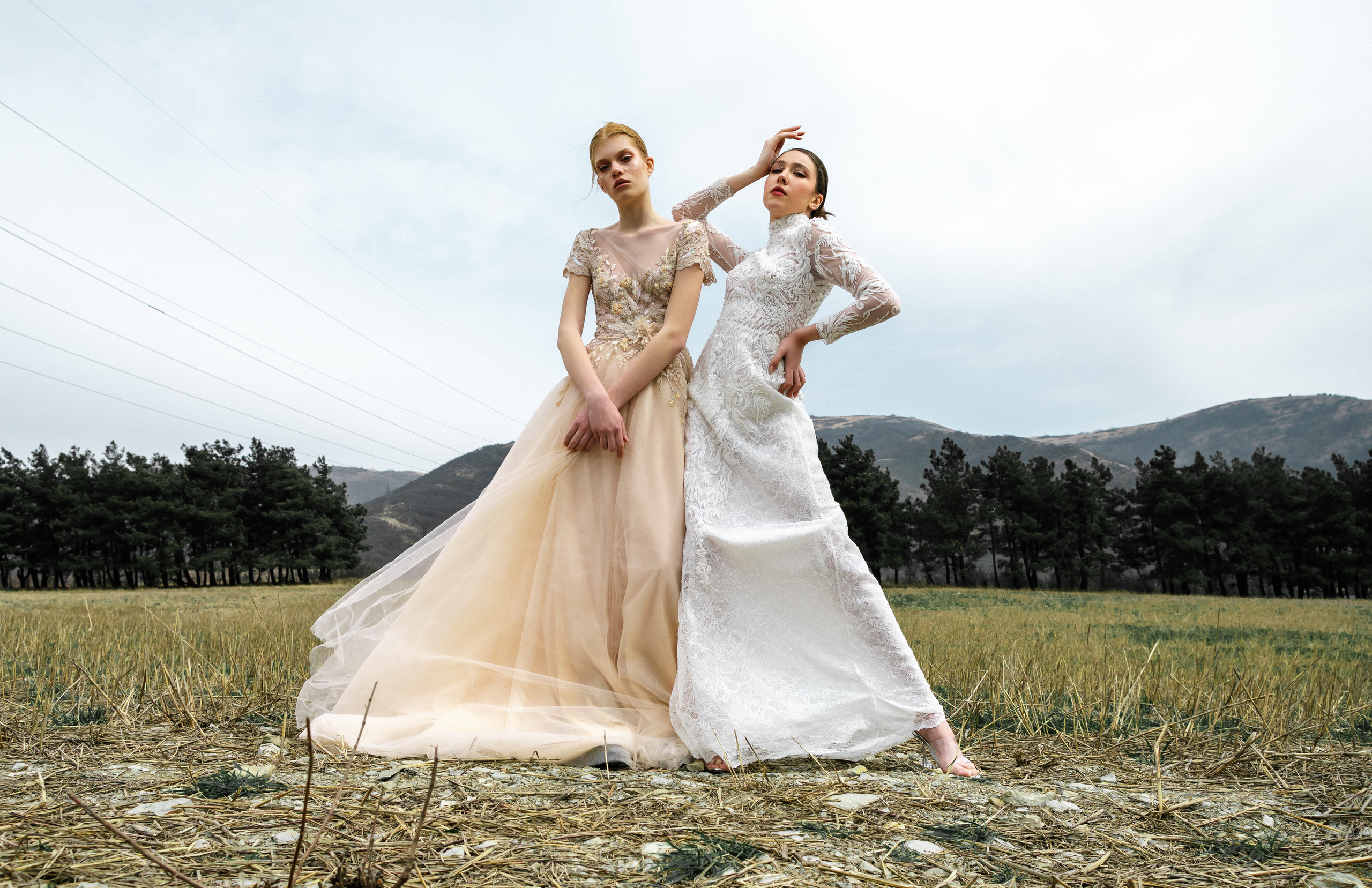 Съёмка для LIONNE свадебные платья. Фотограф в Геленджике Мария Четверикова