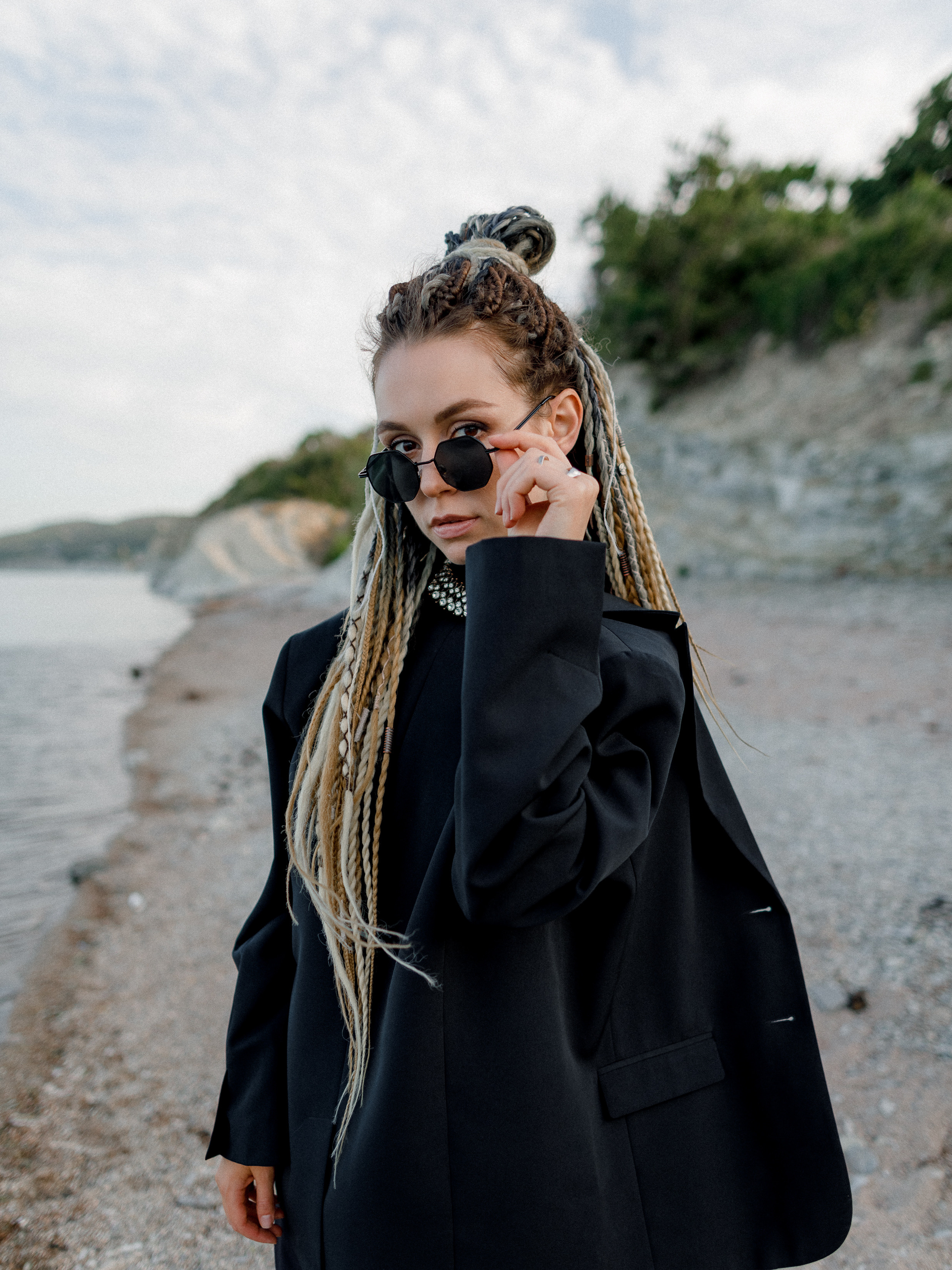 Девушка на море. Фотограф в Геленджике Мария Четверикова