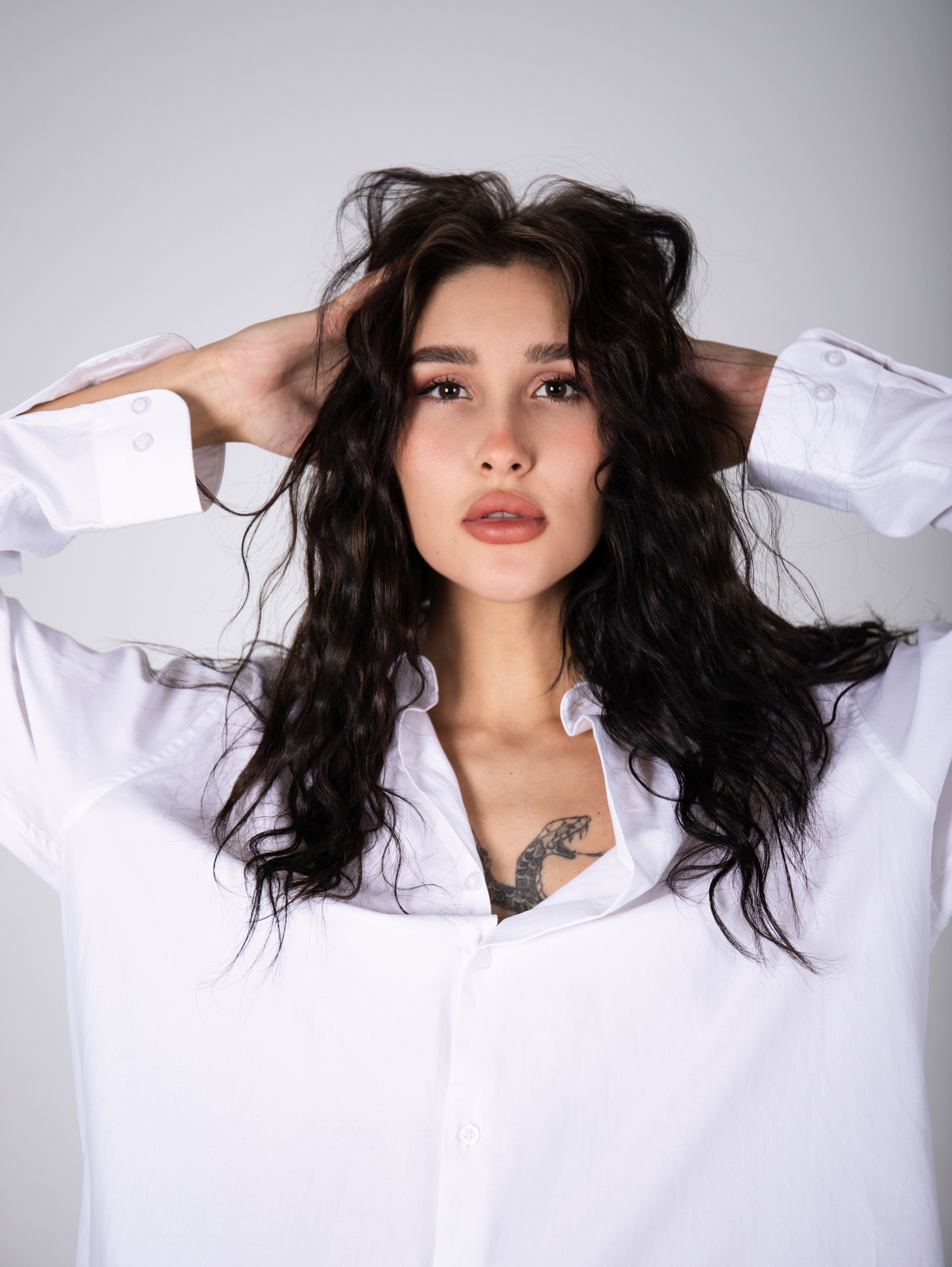 На циклораме. Свадебный и семейный фотограф в Москве Мила Широких