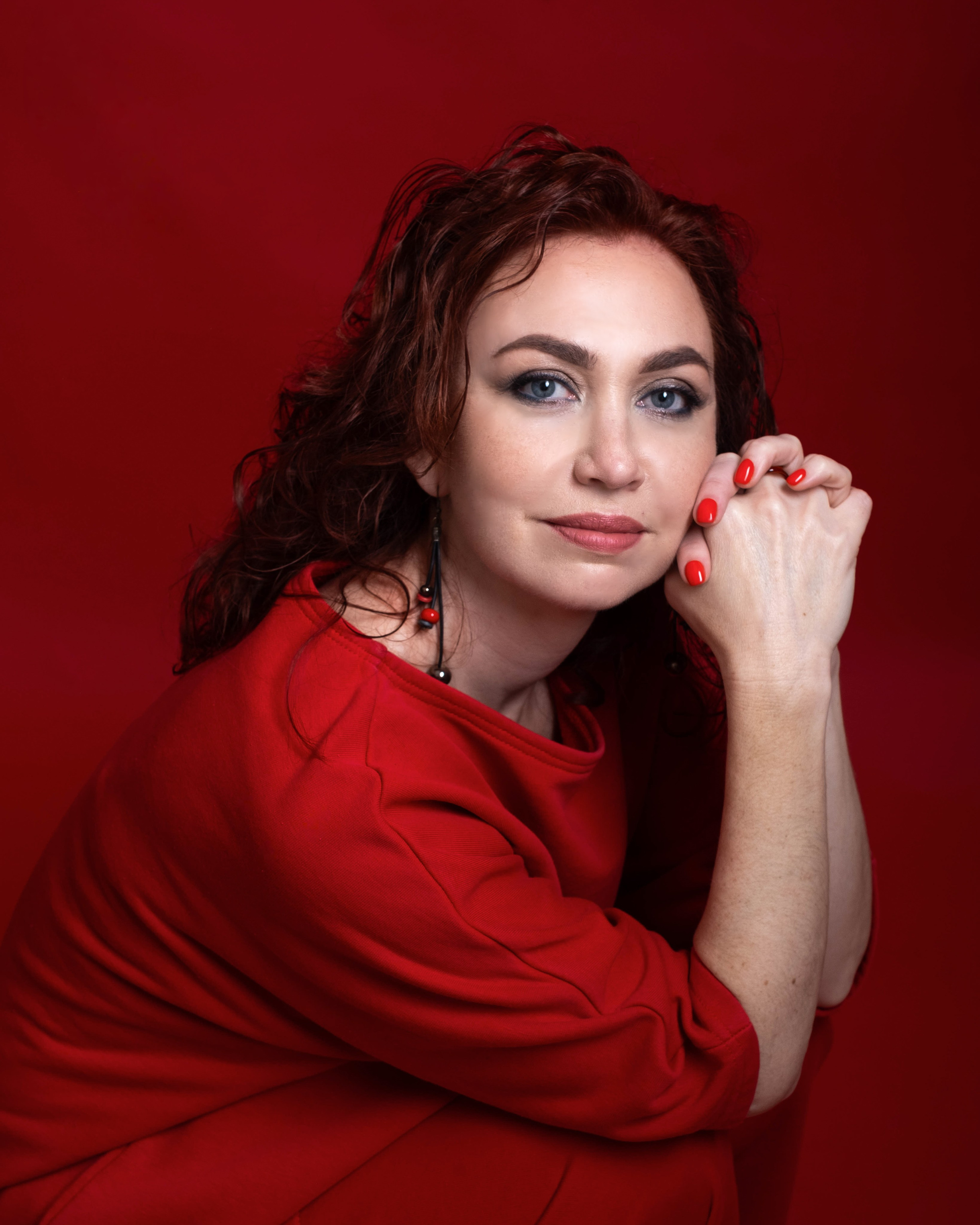 Портретная съемка в студии. Фотограф Полина Гольдис