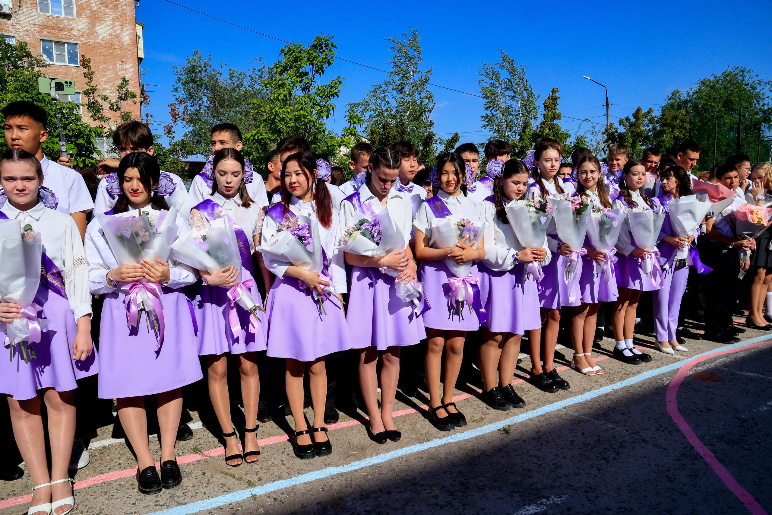 ШКОЛА ПОСЛЕДНИЙ ЗВОНОК. Свадебный фотограф — видеограф в г. Астрахань Екатерина Юмашева