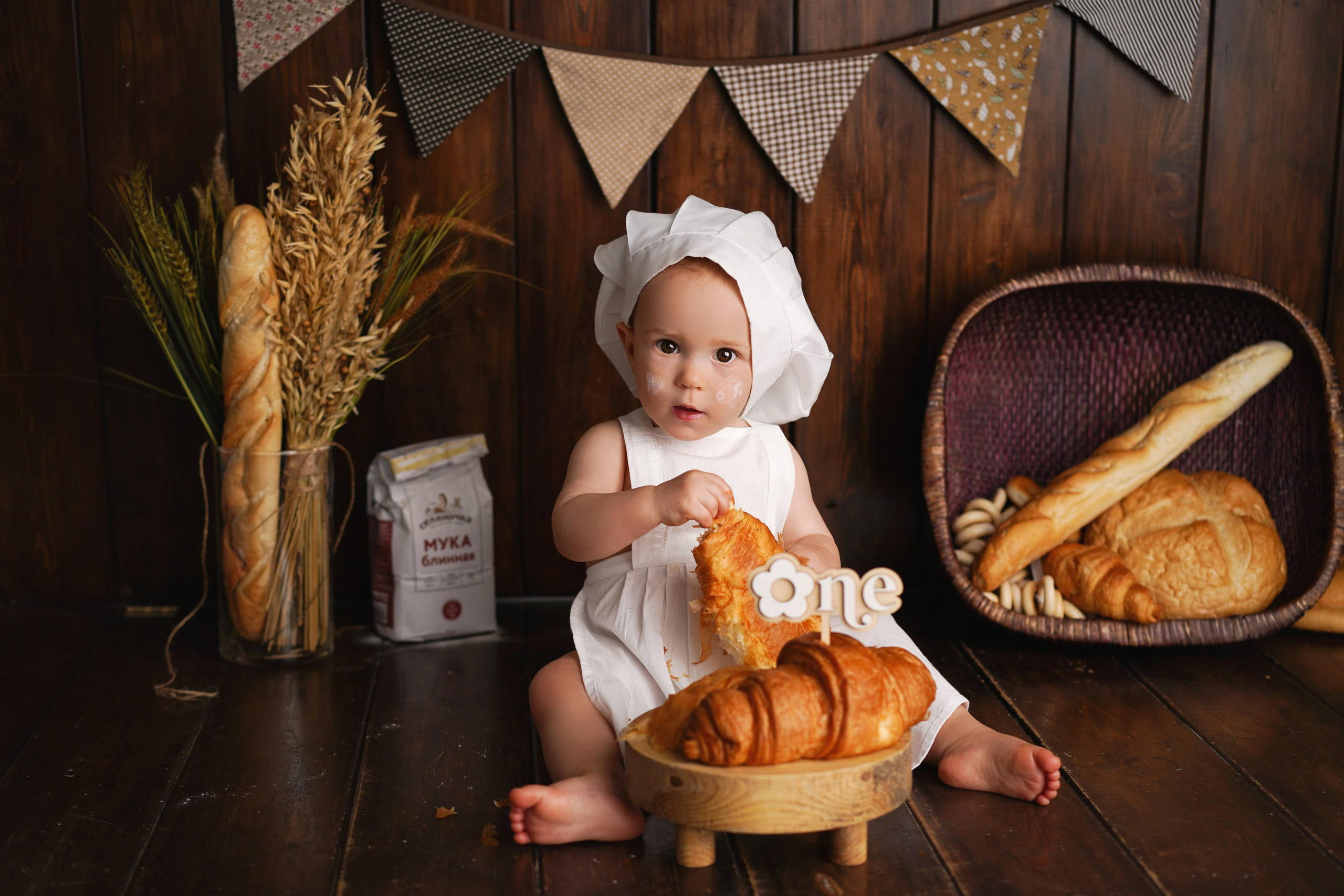 Годики. Фотограф новорождённых в Москве Елена Левина