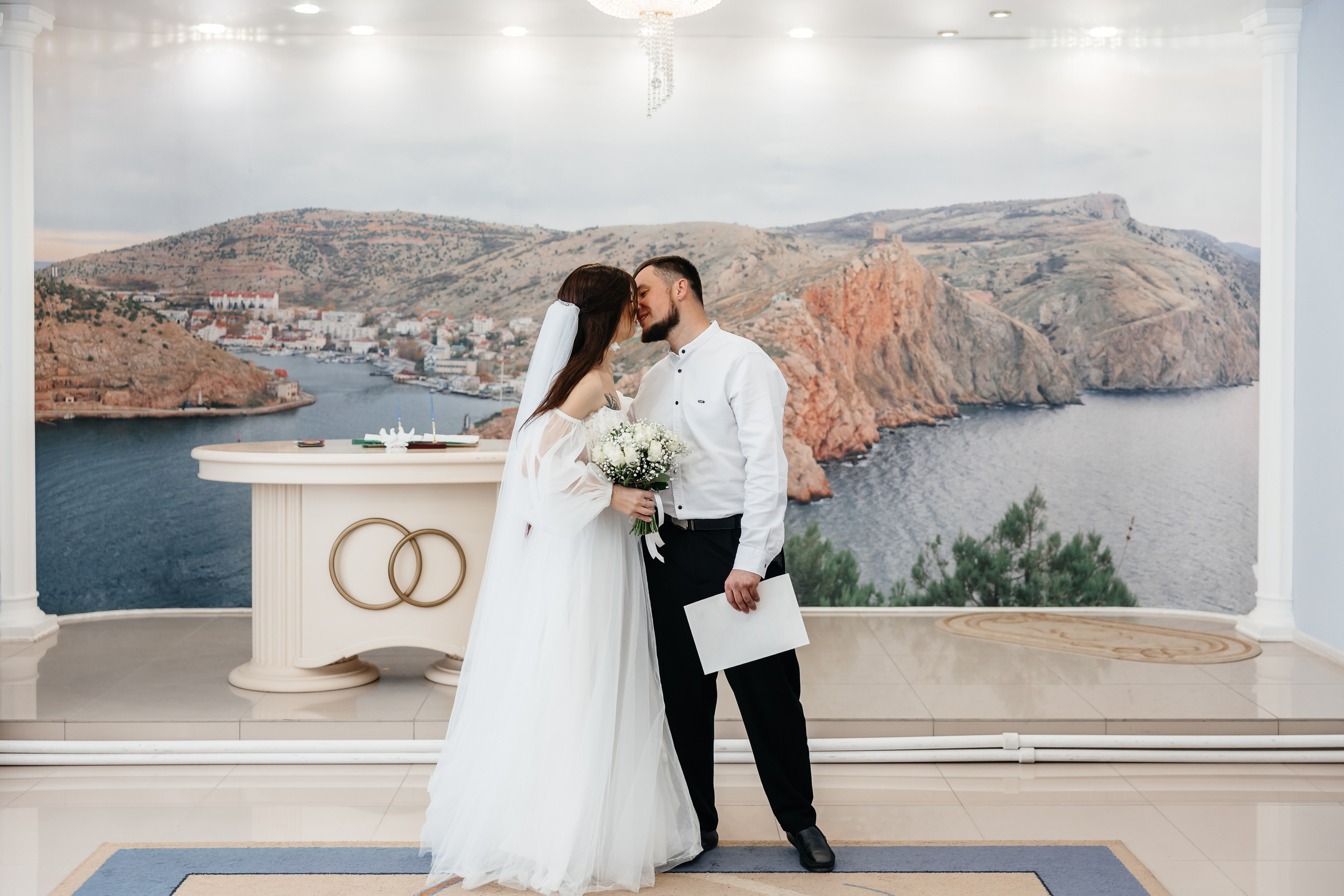 Анонс свадьбы Маргариты и Андрея. Туман на холмах Балаклавы. Свадебный фотограф в Крыму и Севастополе Ольга Баскакова