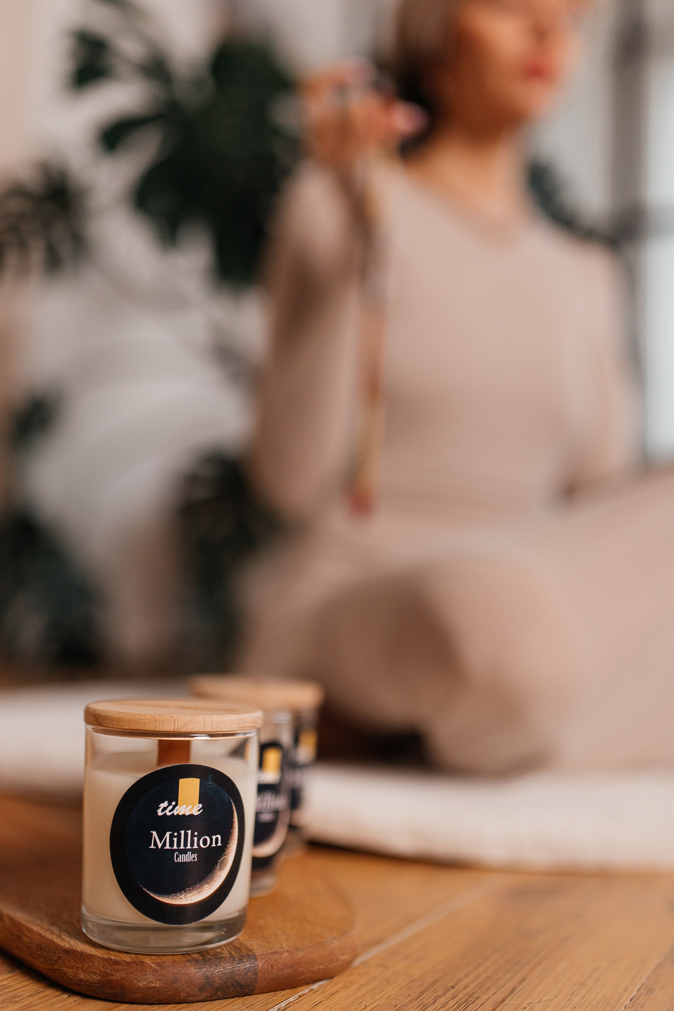 Time Million candles. 