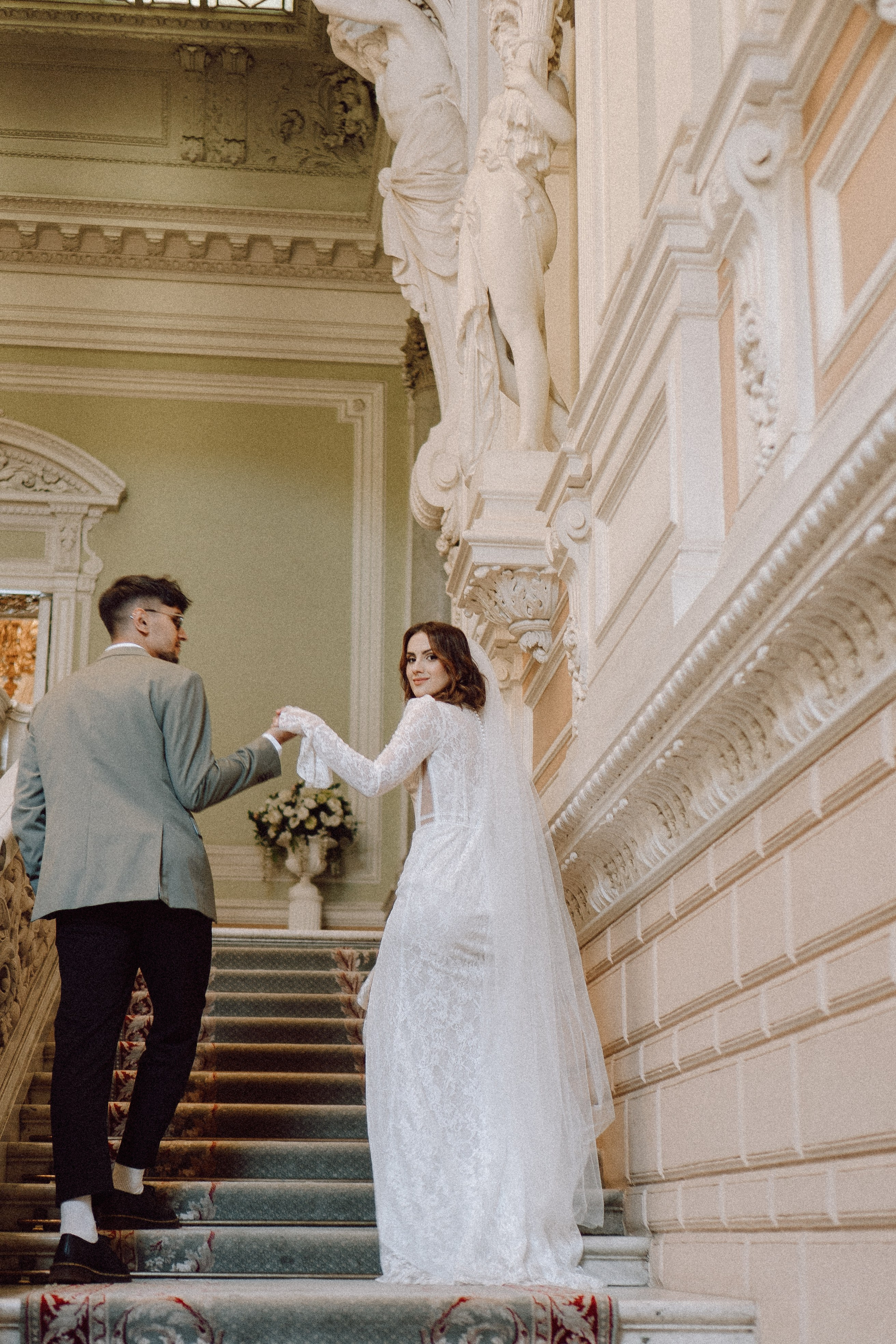 СВАДЕБНАЯ СЬЕМКА В ПЕРВОМ ДВОРЦЕ БРАКОСОЧЕТАНИЯ. Профессиональный фотограф, Санкт-Петербург — Виктория Богомолова