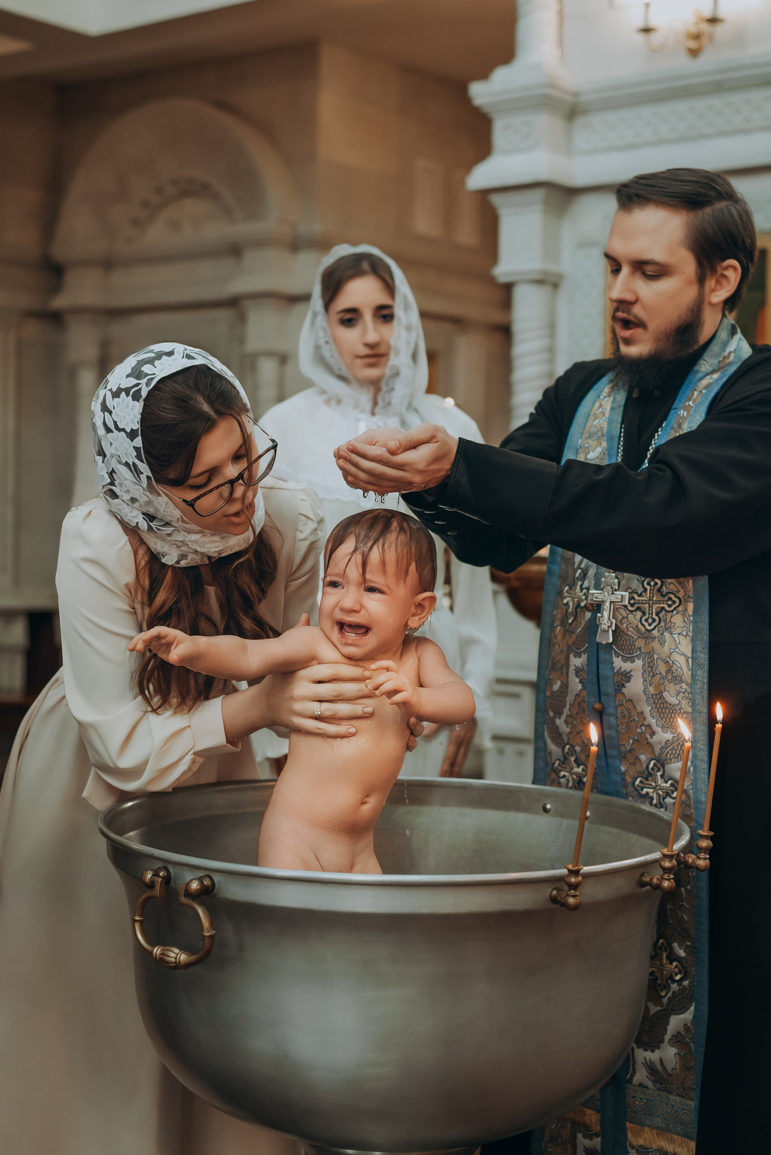 Крещение Арины. Семейный и детский фотограф Кущ Наташа