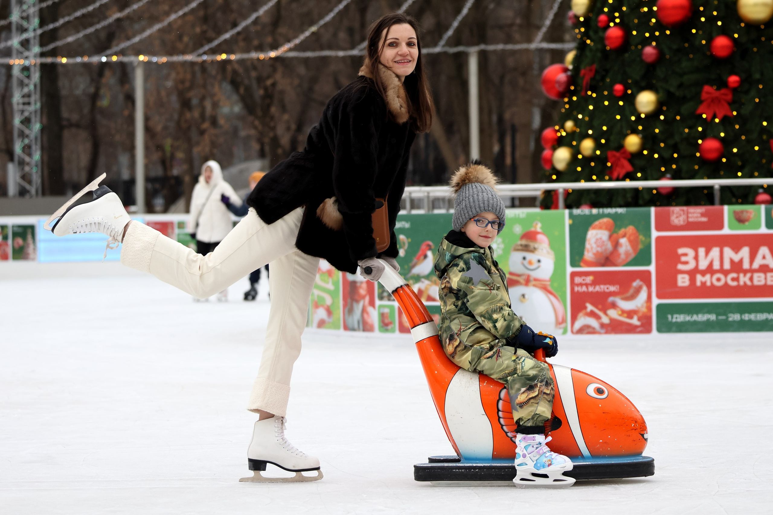 День рождения на катке. Спортивный и репортажный фотограф Ермакова Светлана