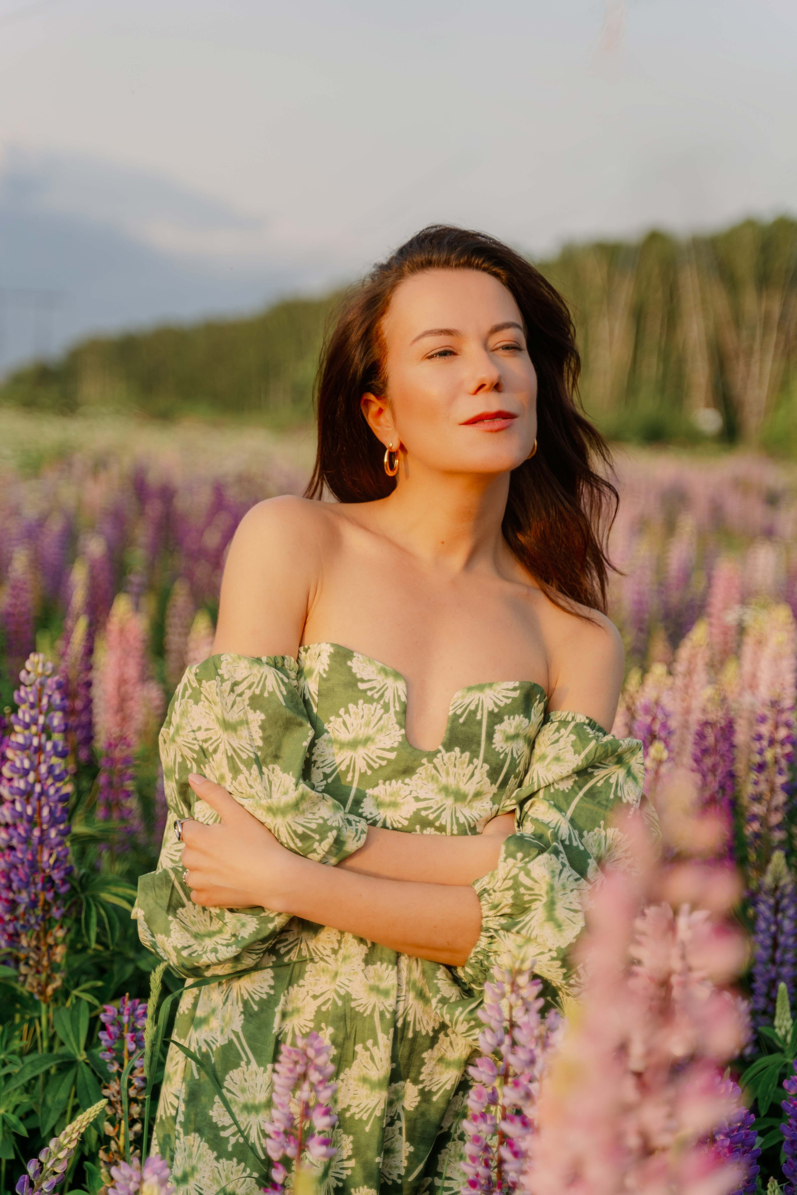 Наташа и люпины. Фотограф и видеограф в Москве и Абу Даби Мария Кулагина