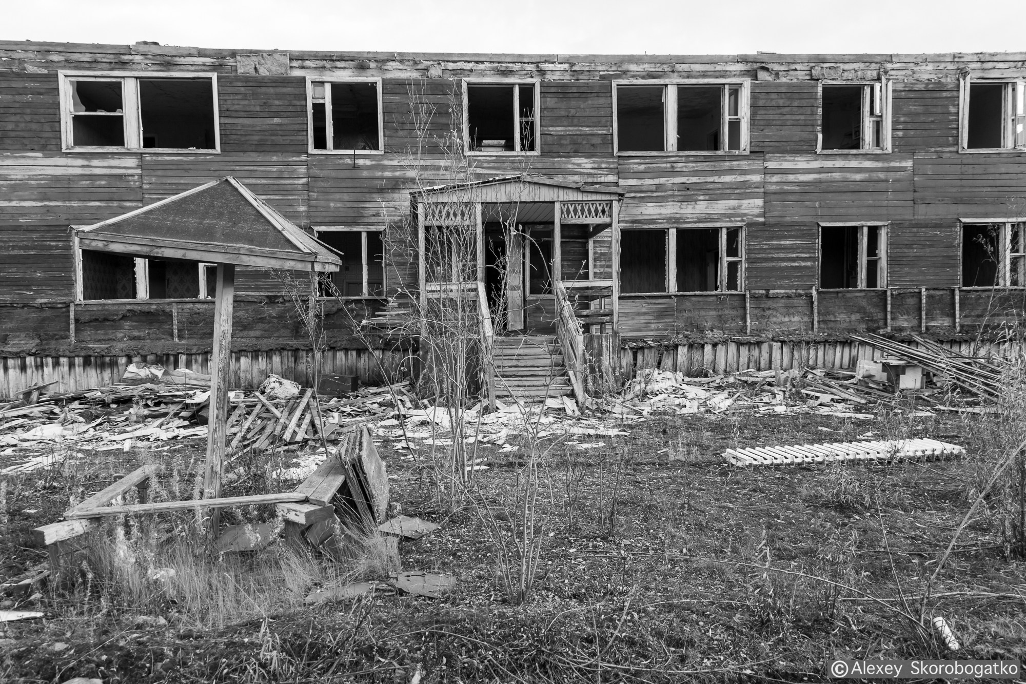Якутия, п. Лазо, прииск Адычанский. Фотограф Алексей Скоробогатько
