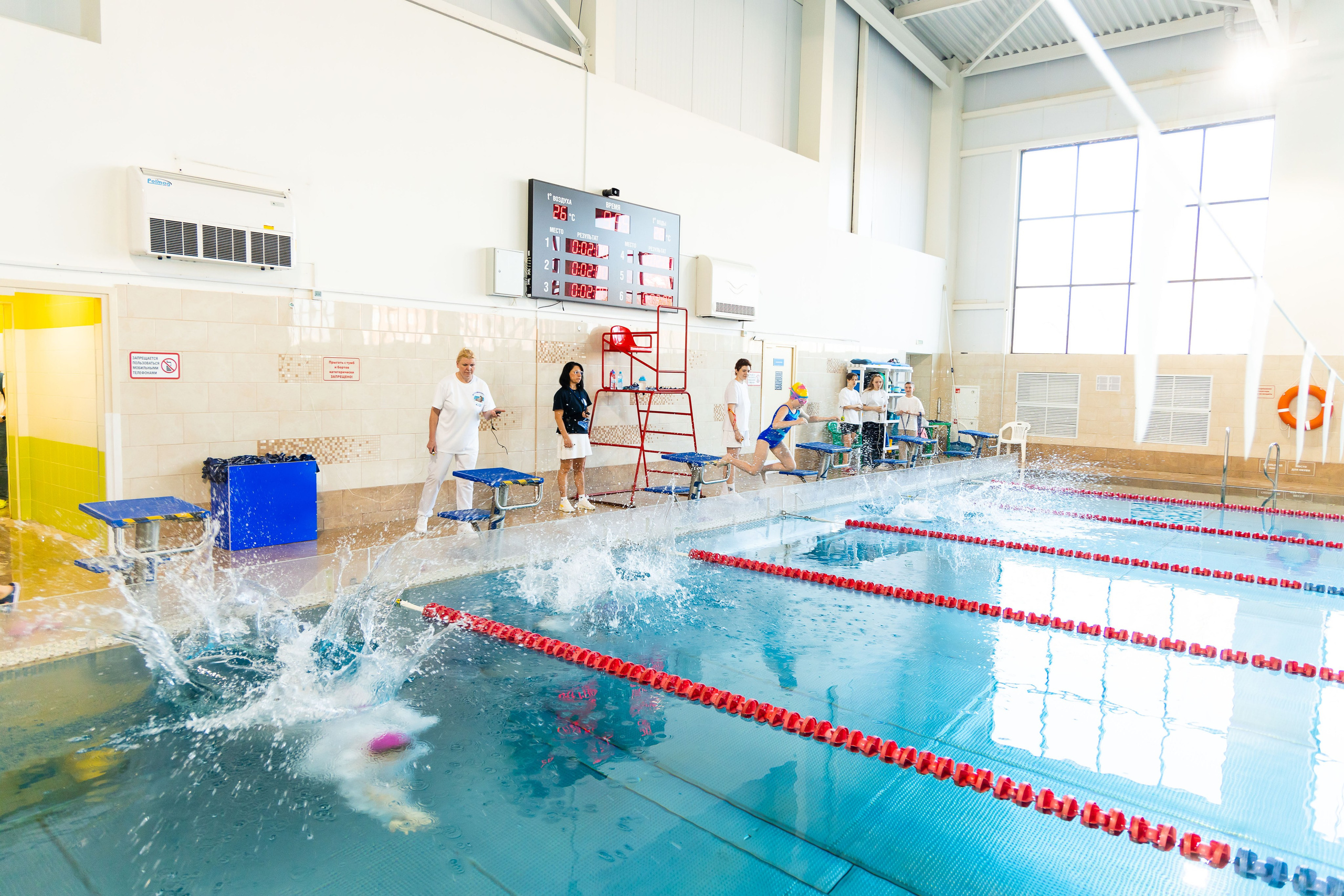 Соревнования по плаванию. Свадебный фотограф в городе Подольск МО и Москва Крылова Ирина