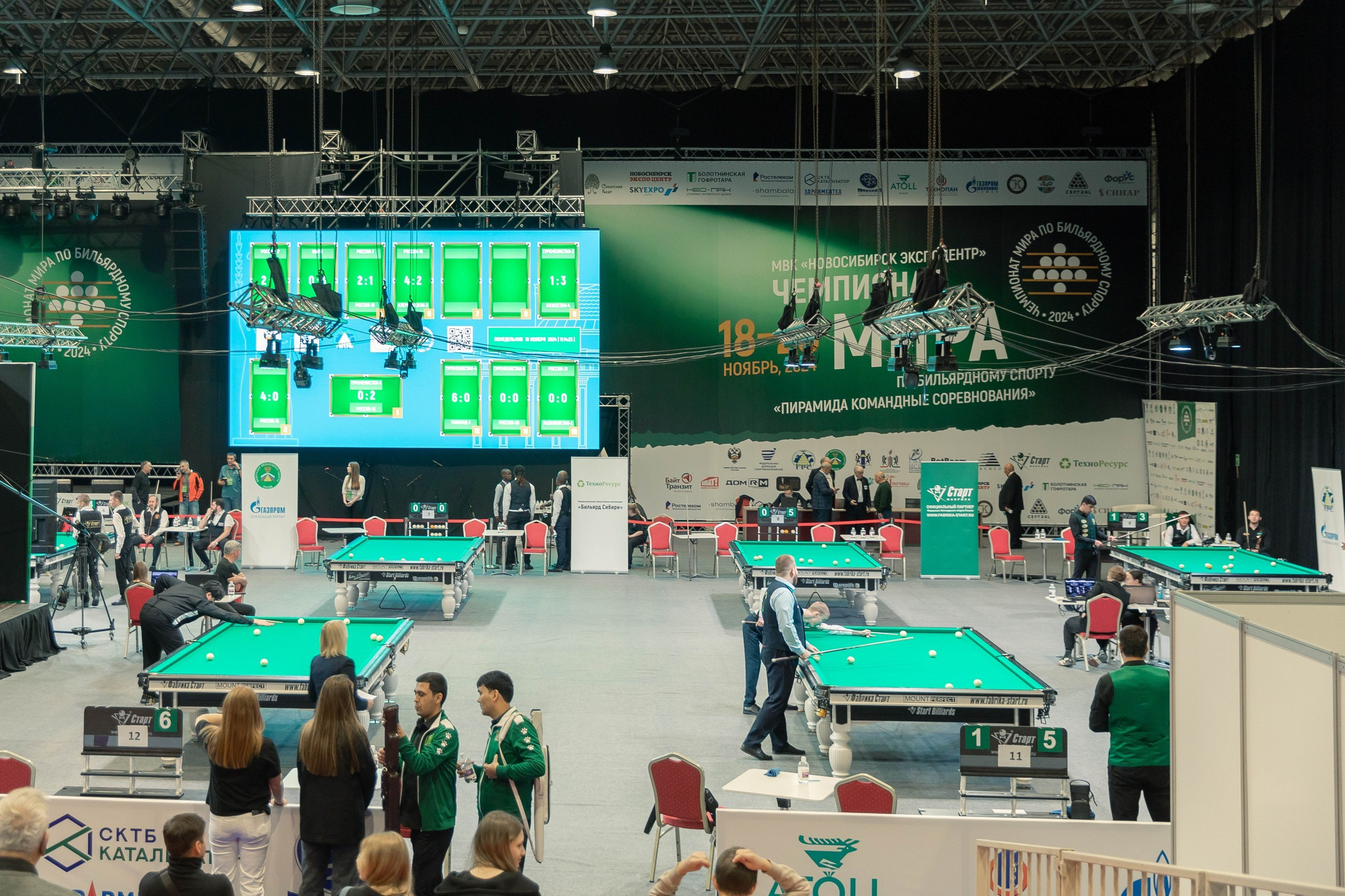 Чемпионат мира по бильярду. Экспоцентр. Репортажный фотограф в Новосибирске Алена Помазунова