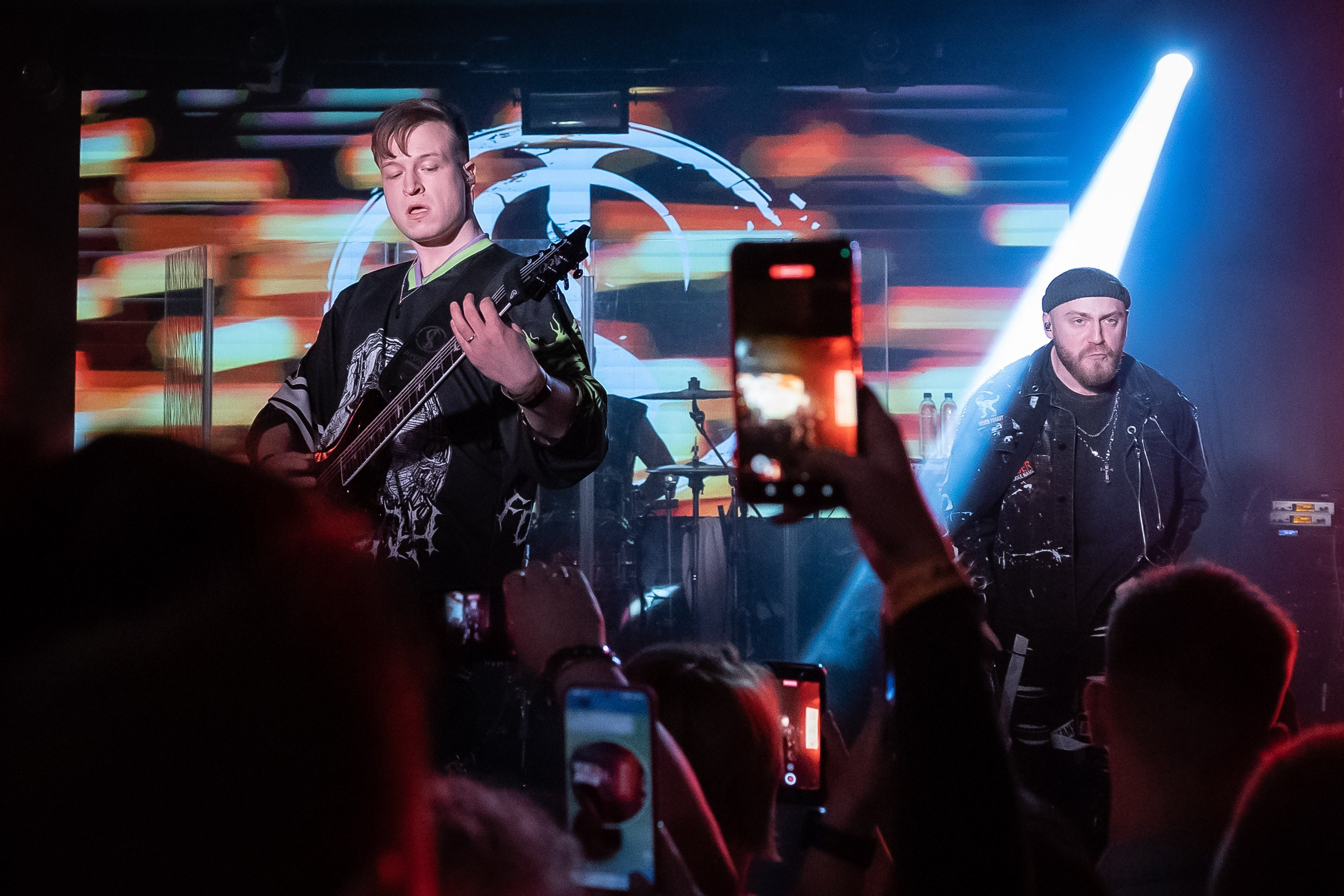 Концерт альтернатив метал группы iOSTRA в «Music bar Мумий Тролль» Москва. Фотограф Владимир Охрименко