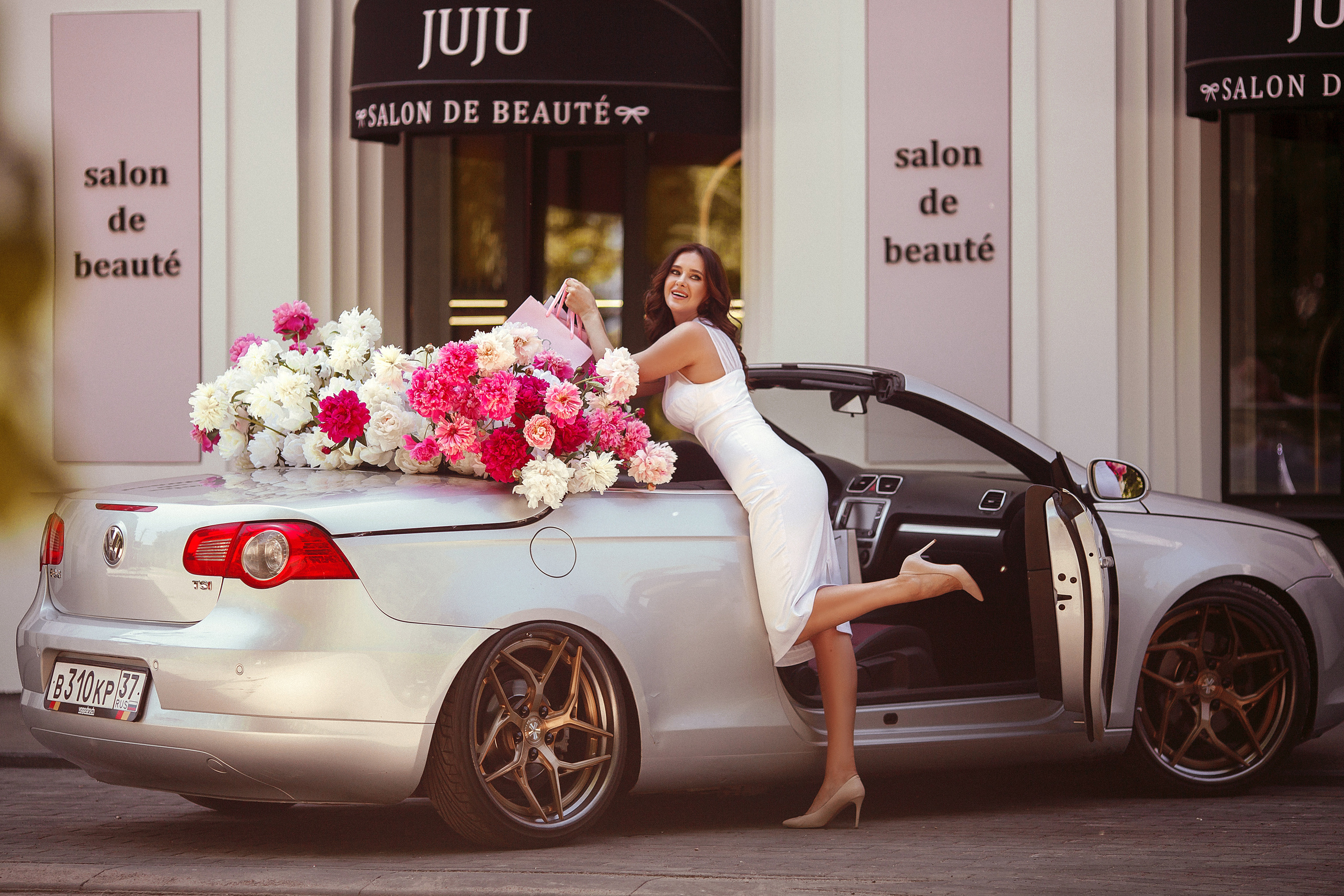 Пионы и кабриолет. Фотограф в Иваново и других городах Ирина Сметанкина