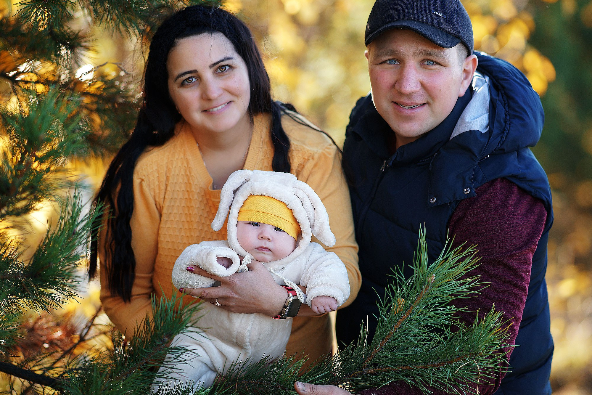 Семейная съёмка на природе. Семейный фотограф г. Новокузнецк Юлия Машникова