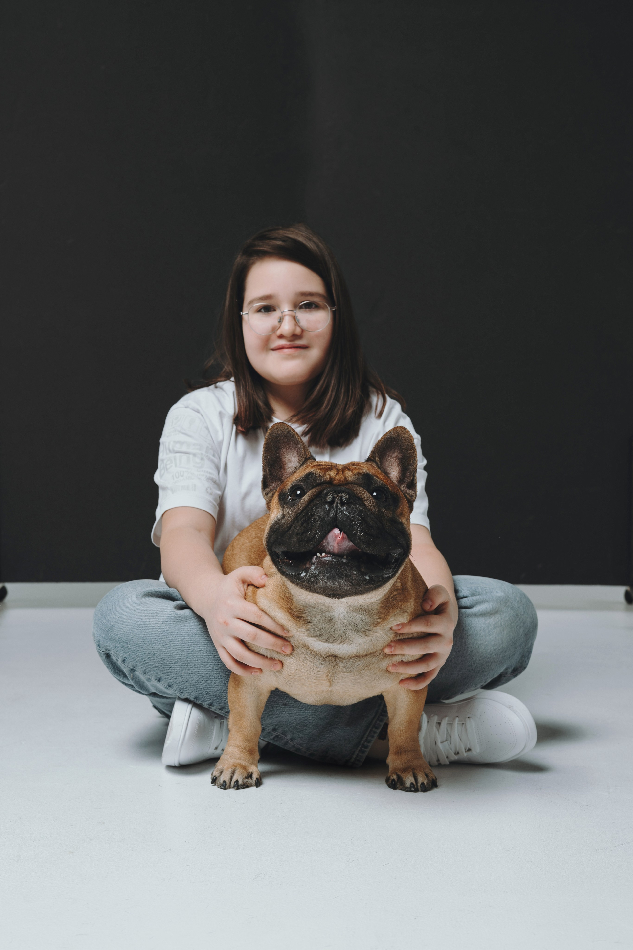 Анна, Юля, грогу и Винс. Фотограф — анималист Владивосток, Алина