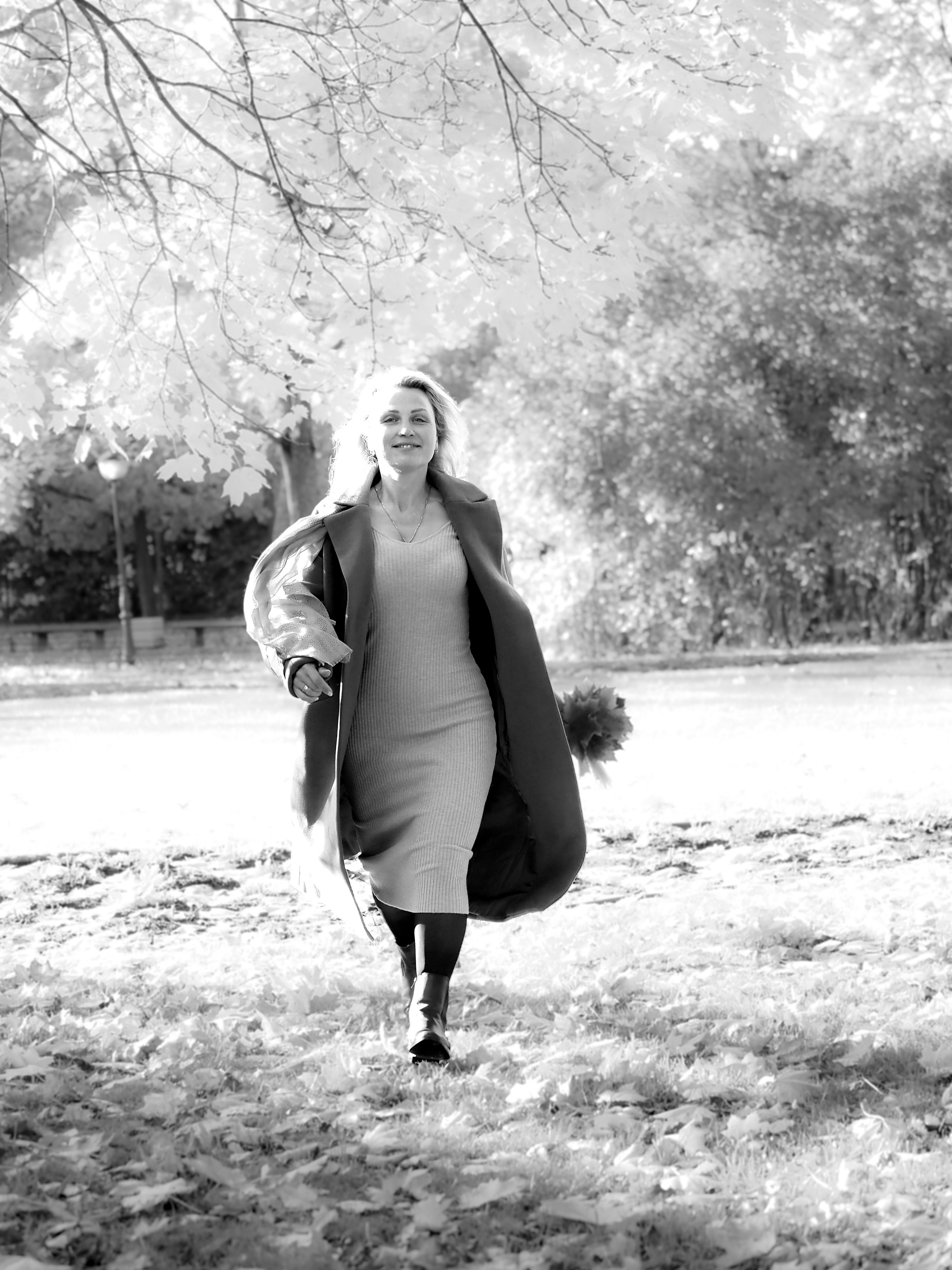 Tanya_autumn in grey. Фотограф и видеограф в Санкт-Петербурге — Iren Ginger