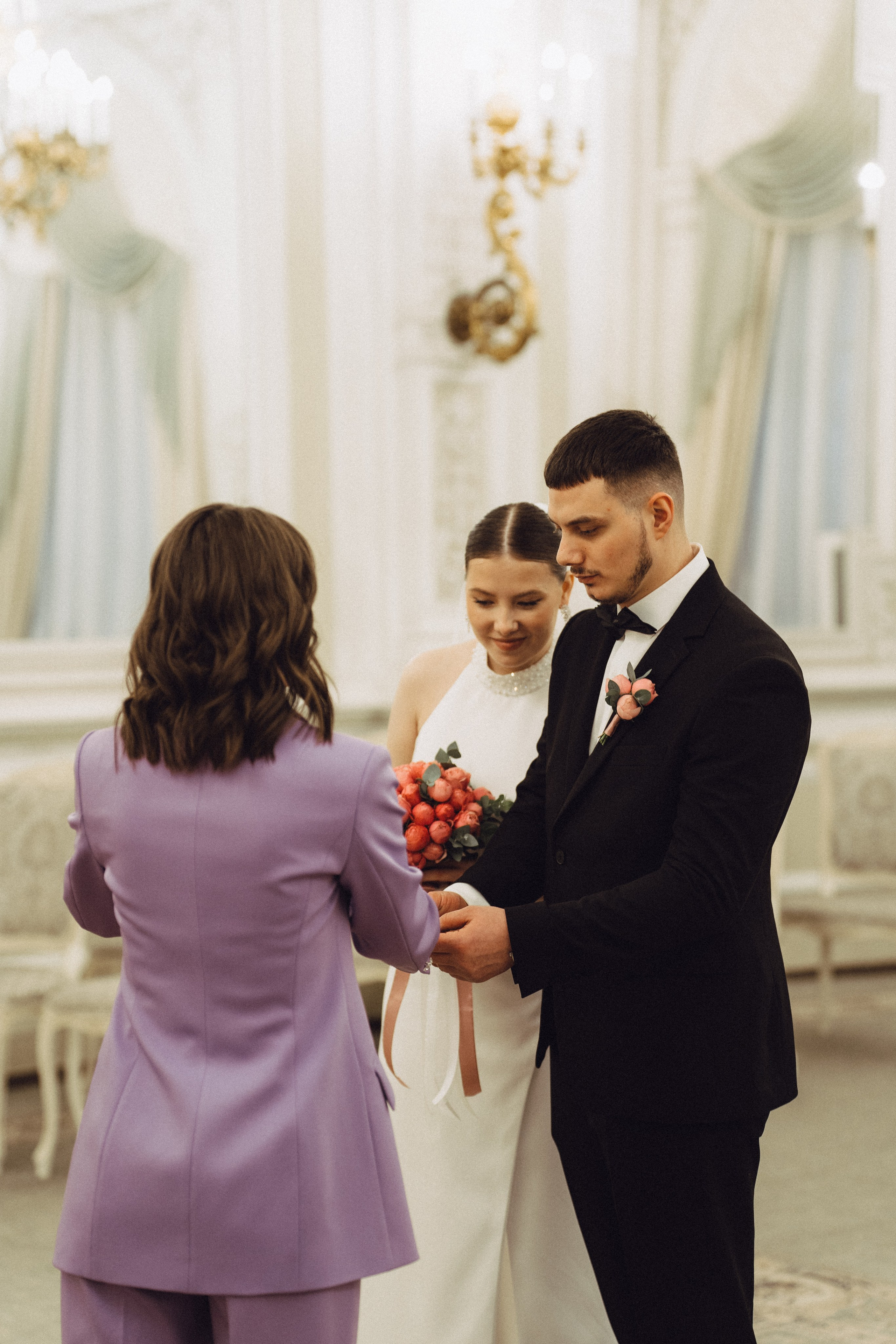 СВАДЕБНАЯ СЬЕМКА В ПЕВОМ ДВОРЦЕ БРАКОСОЧЕТАНИЯ. Профессиональный фотограф, Санкт-Петербург — Виктория Богомолова