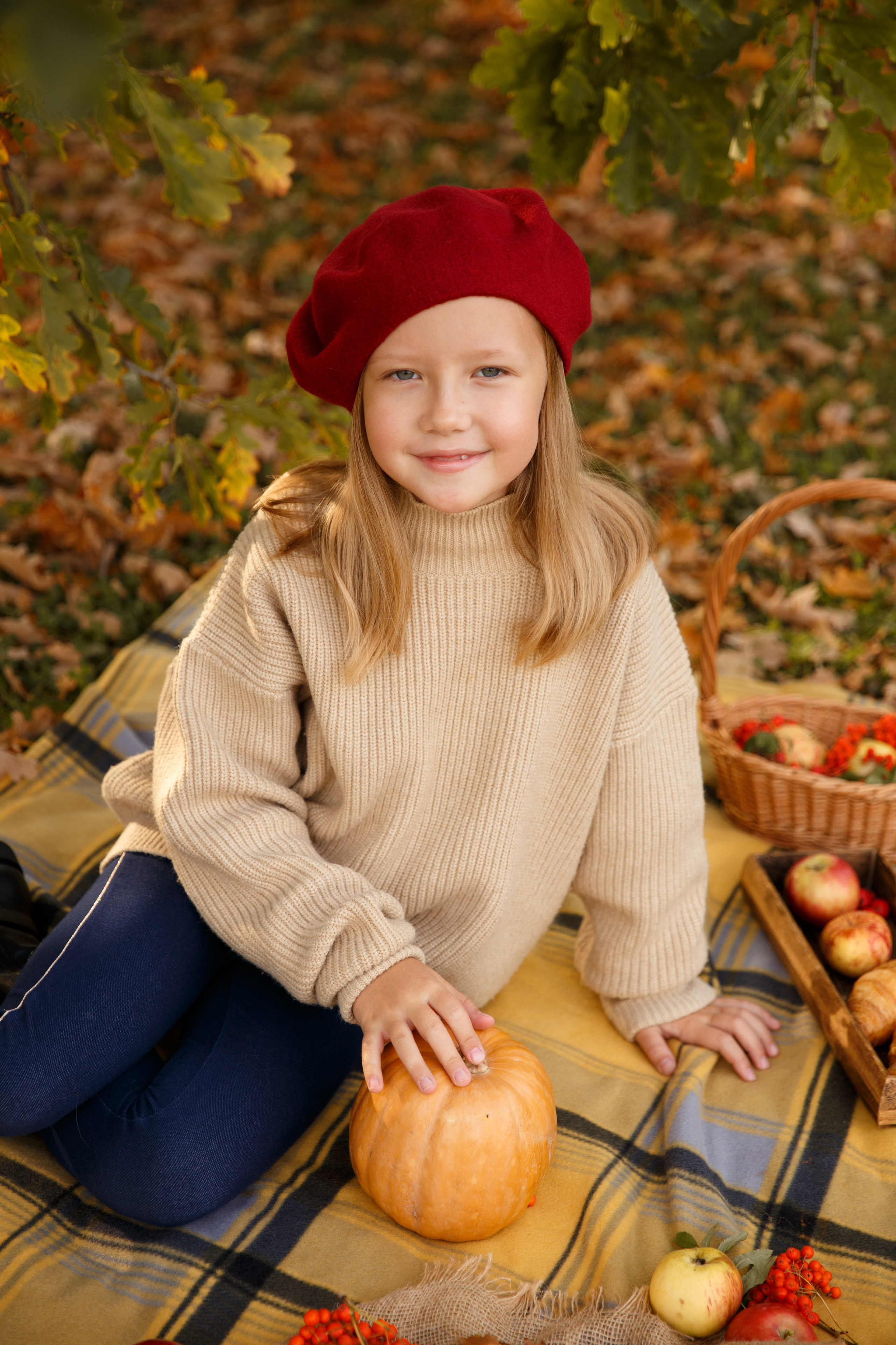 Осень. Александровский парк. Пушкин. Детский и Семейный фотограф в Санкт-Петербурге