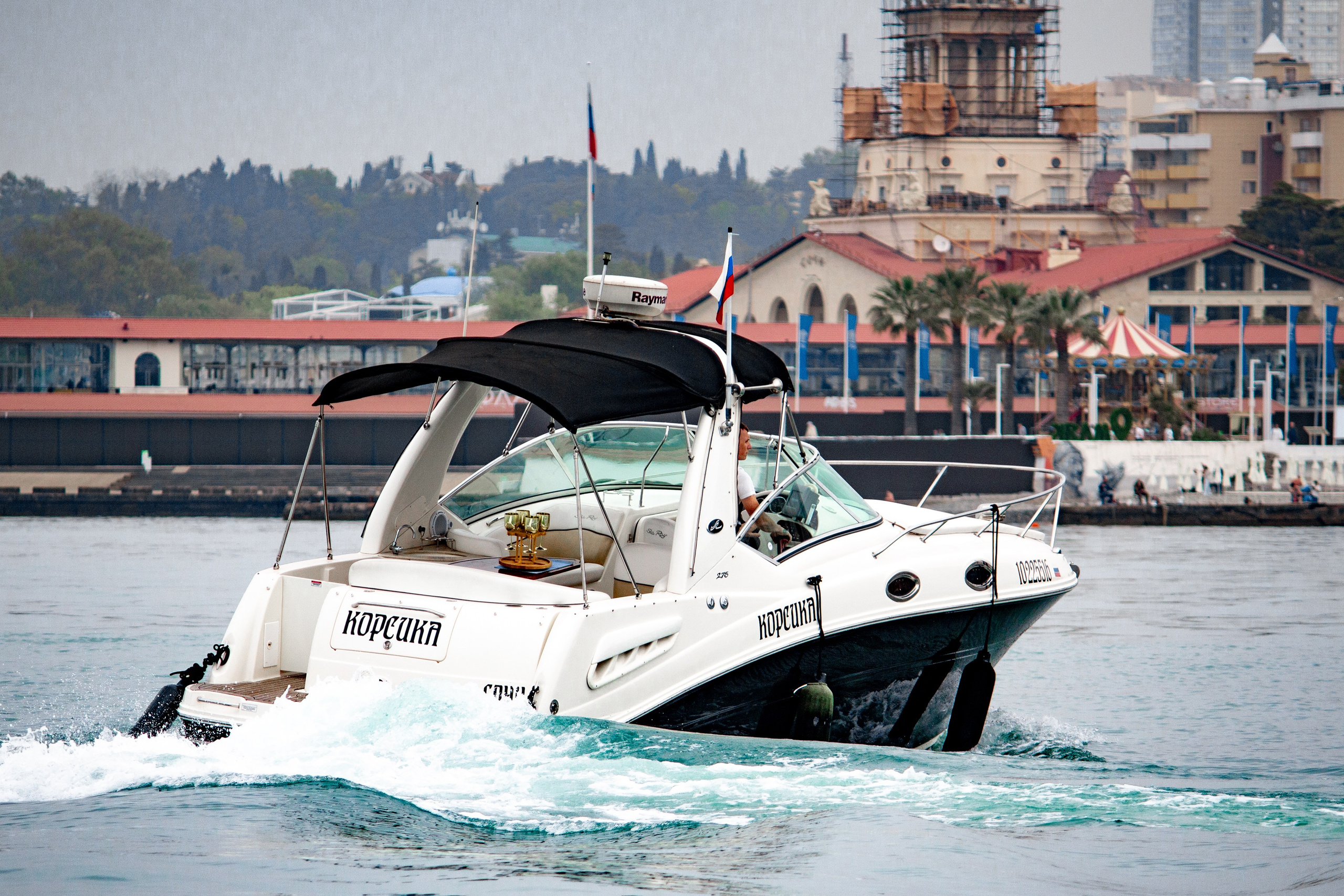 Катер Корсика Аренда Яхты в Сочи Яхтанаморе YACHTANAMORE