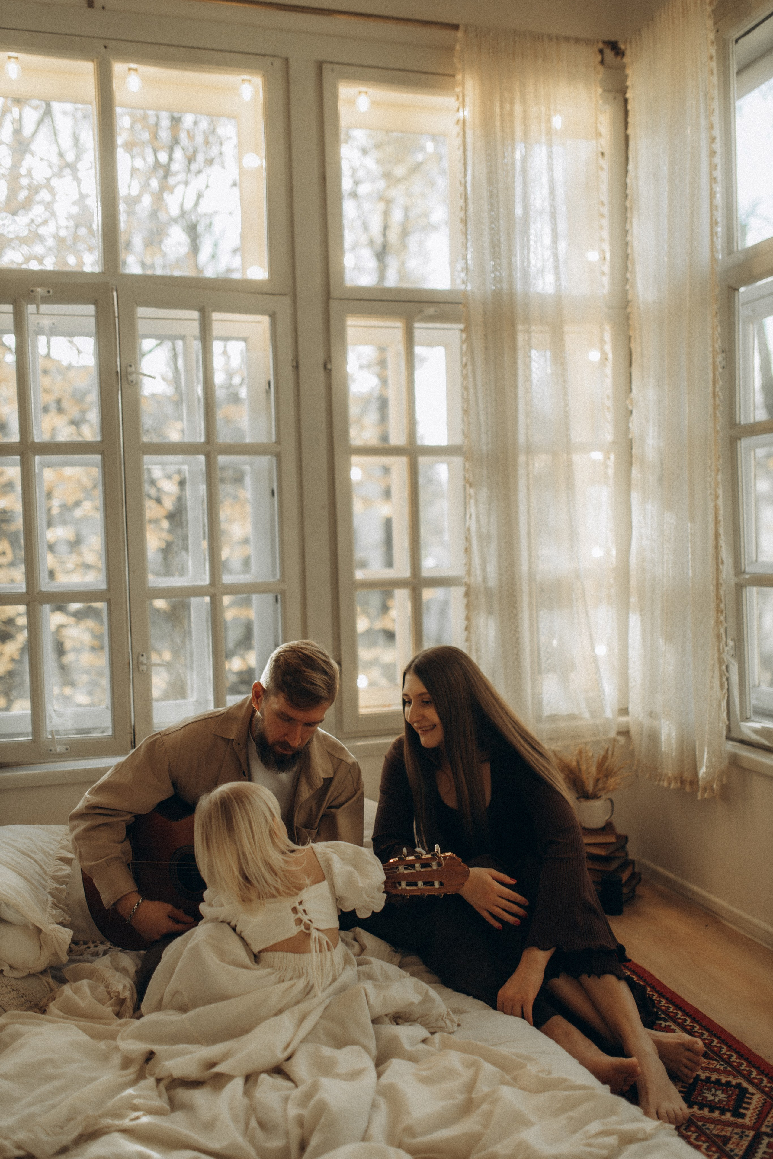 Сергей, Ангелина и Есения. Фотограф в Петербурге Ольга Стрельченко