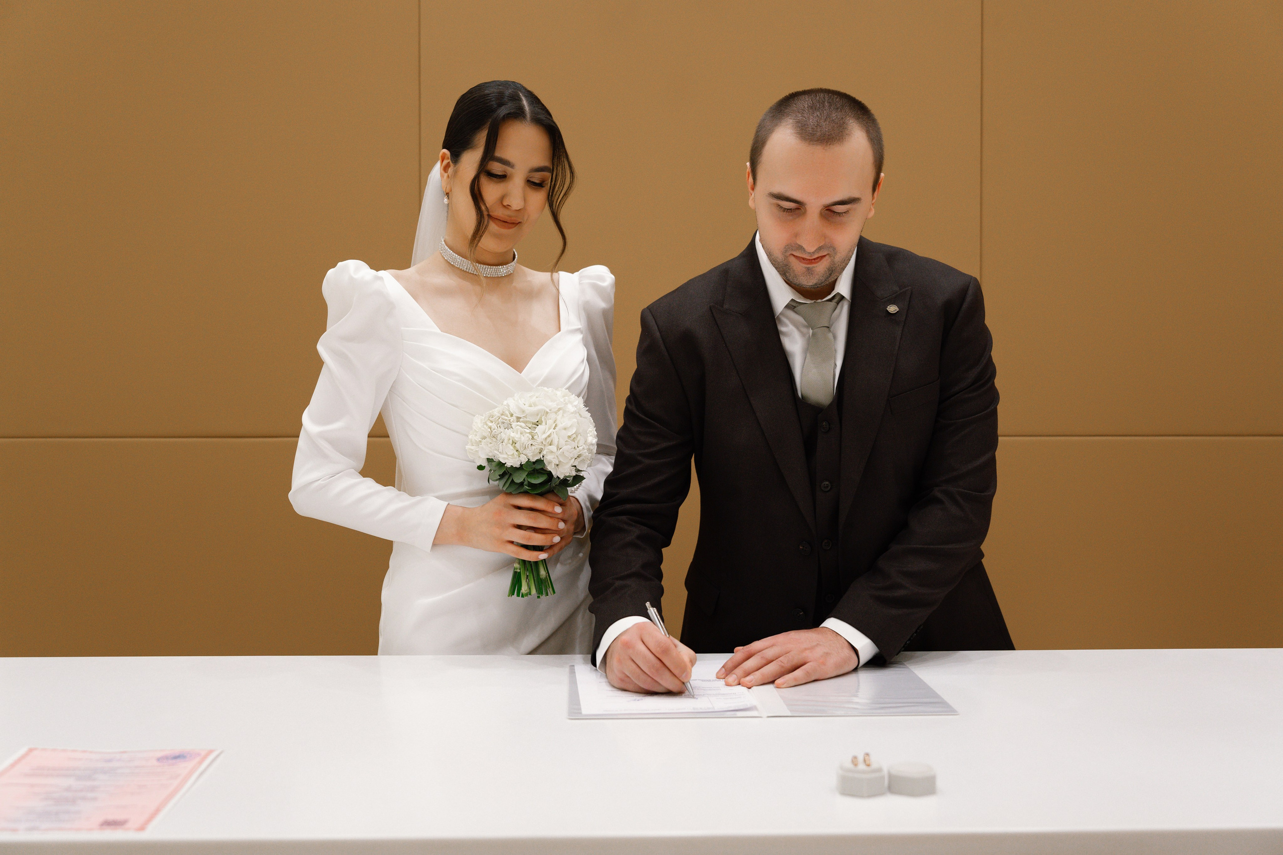 Свадебная фотосессия Карины и Александра в Барвиха Luxury Village