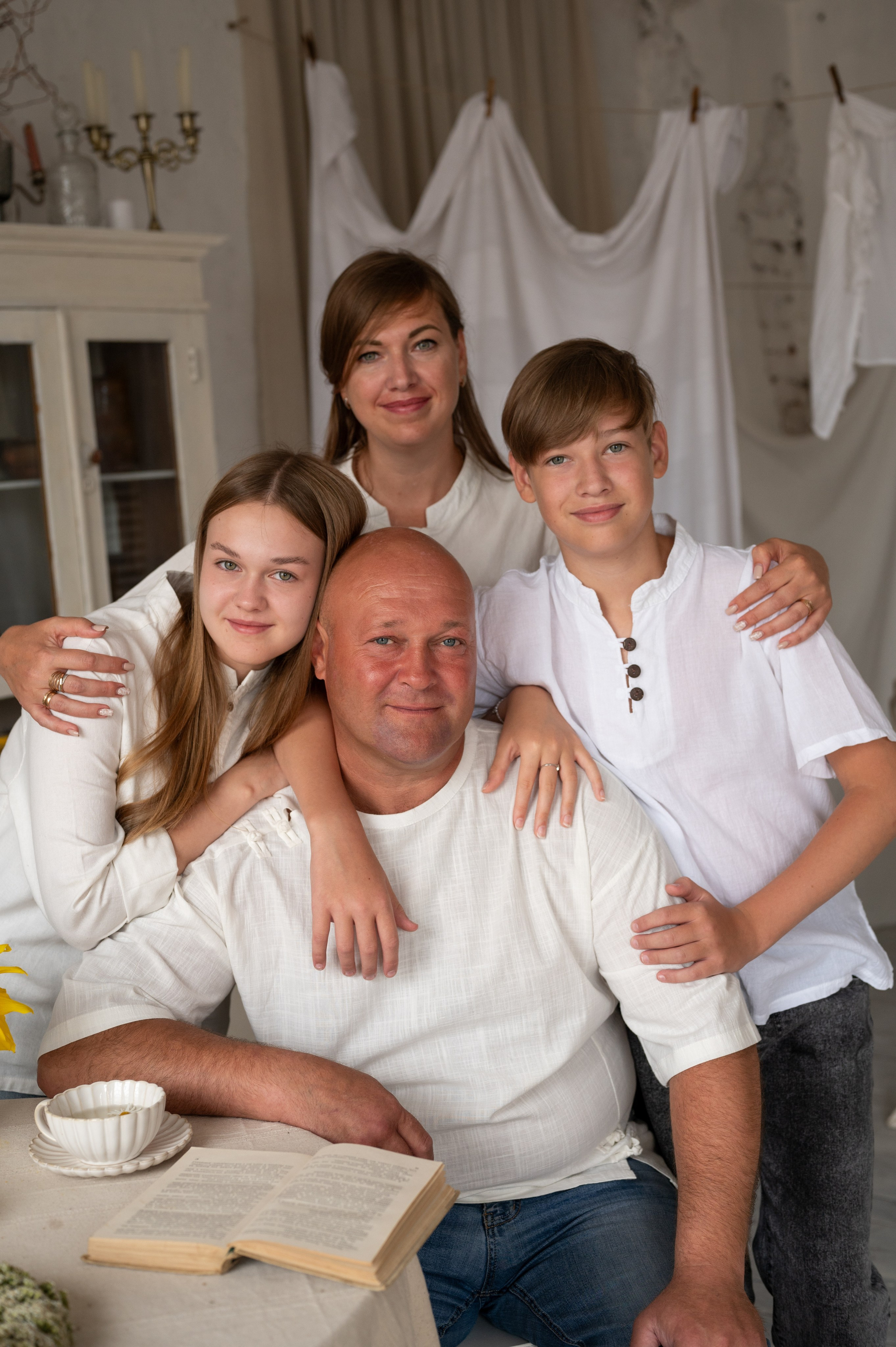 Семейная, фотостудия «Воздух». Фотограф новорожденных, семейный детский в Тюмени Татьяна Морозова