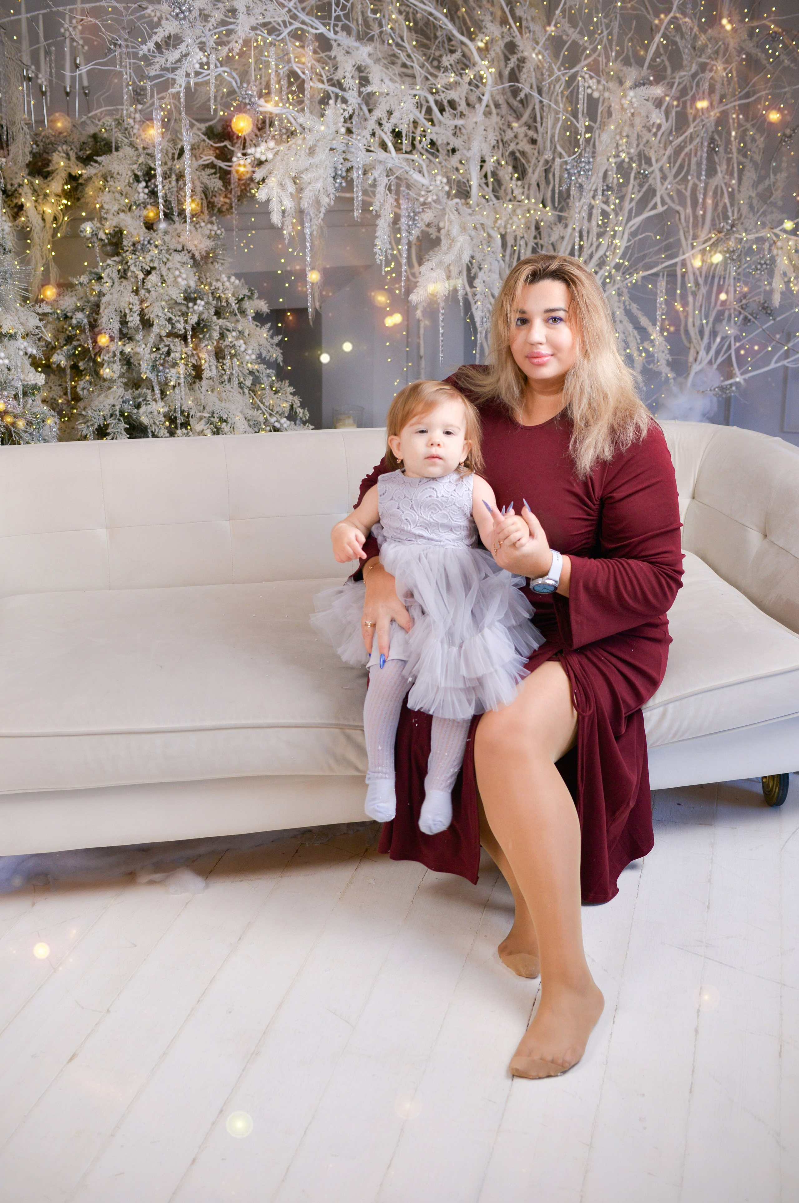 Новогодняя семейная фотосессия в Краснодаре 2023-2024. Фотограф новорожденных Краснодар Малышенко Надежда