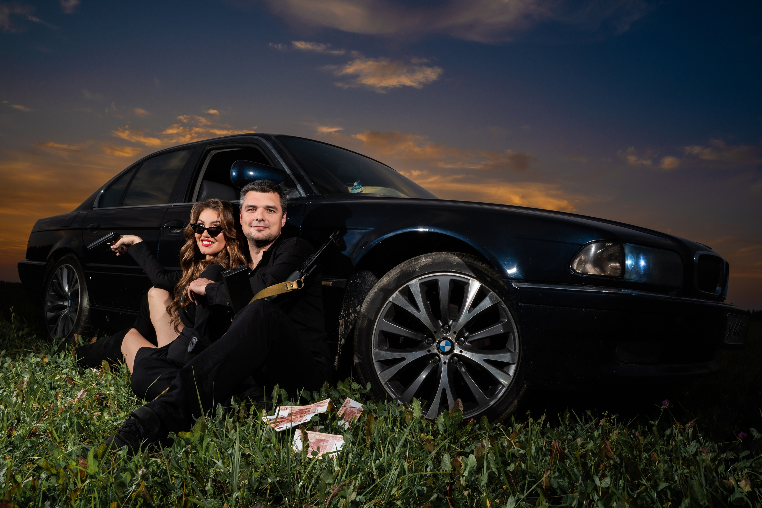 Гангстерская фотосессия. Фотограф и видеограф Евгений Романов Санкт-Петербург