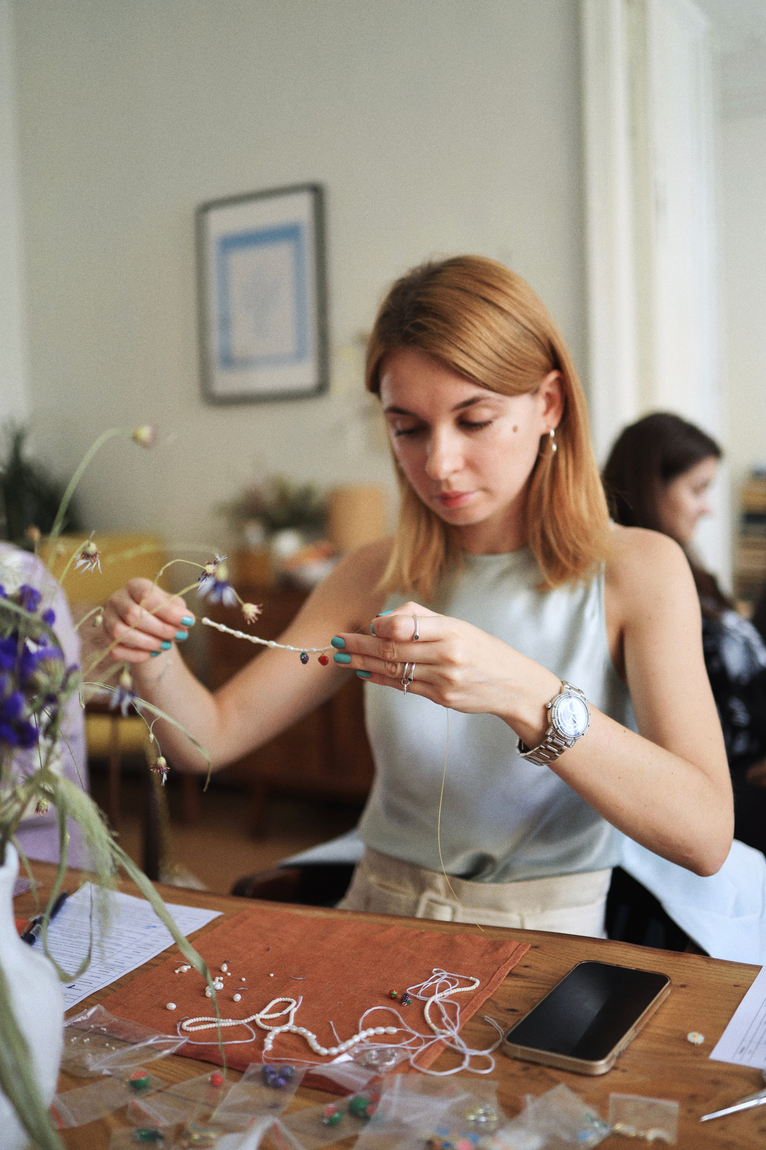 Jewelry workshop by Spleteno brand | 2023. POLINA MÔMOT